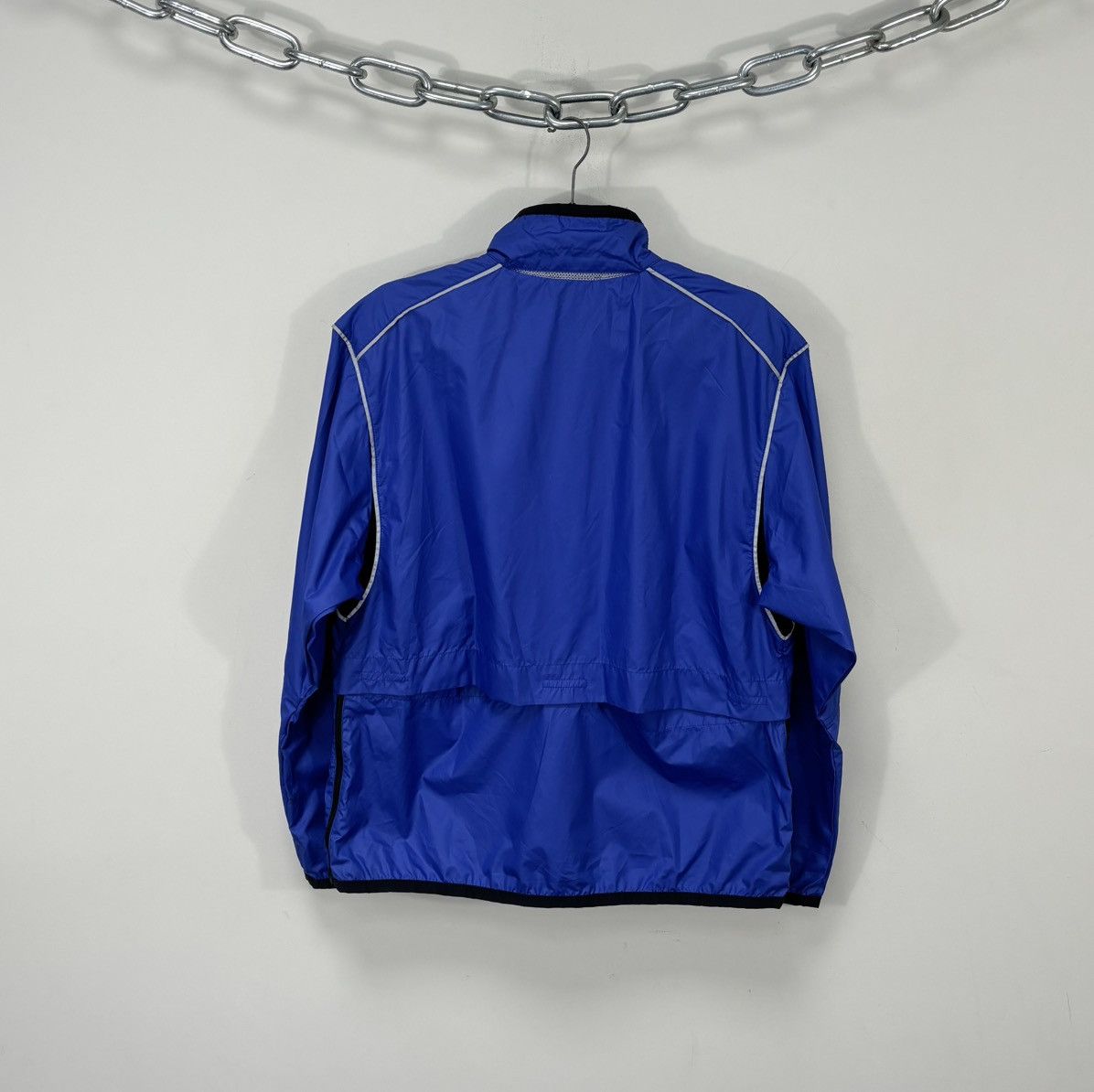 Nike Vintage Nike Y2K Clima-Fit Retro Hype Blue Track Jacket Size US M / EU 48-50 / 2 - 3 Thumbnail