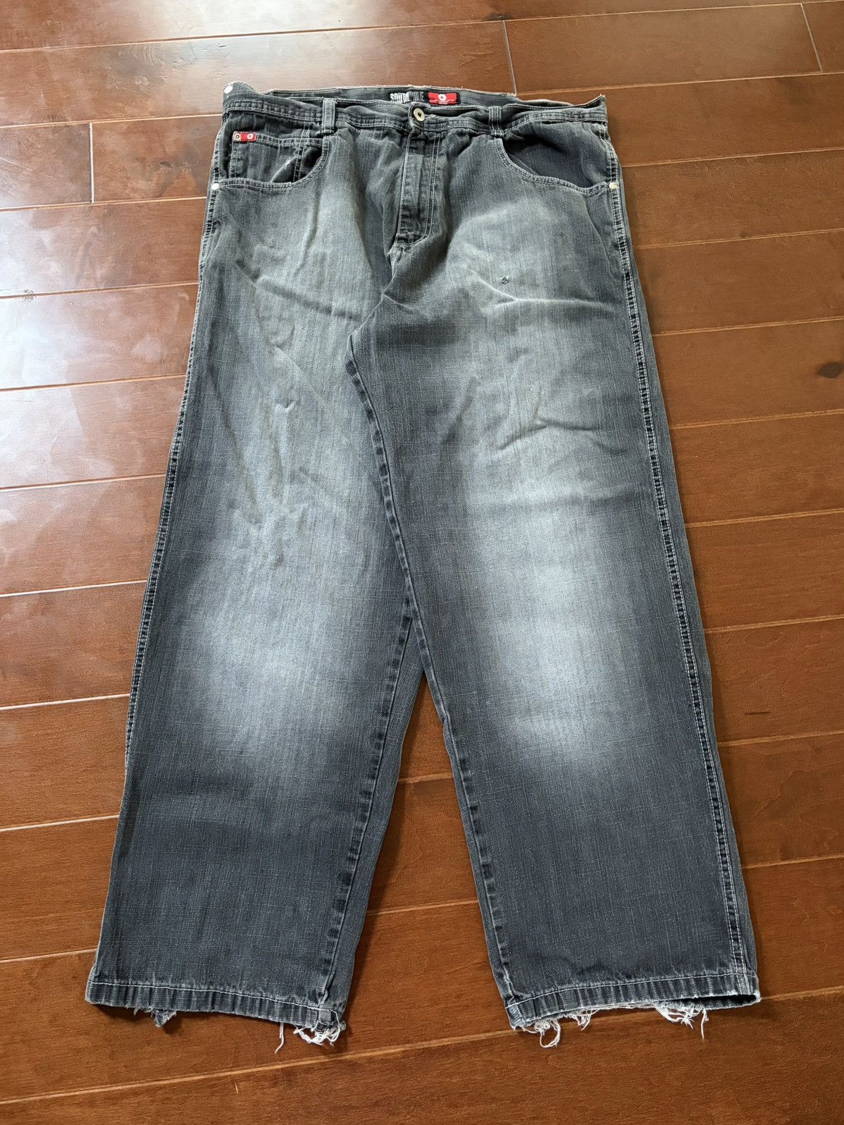 Southpole Vintage Size 40 Black Southpole Red Tab Baggy Jeans Size US 40 / EU 56 - 1 Thumbnail
