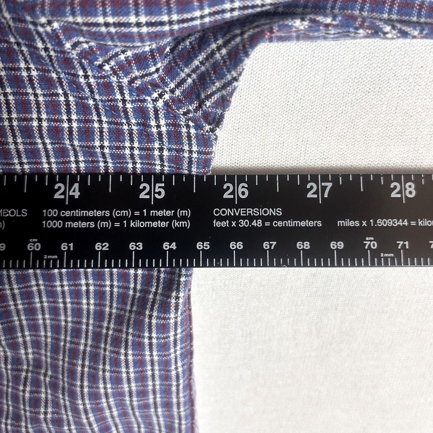 Eddie Bauer VINTAGE Eddie Bauer Mens Plaid Long Sleeve Button Up Shirt LT Large Tall Purple Shirt Mens LT Purple Plaid Button-Up Long Sleeve Cotton 100% Size US L / EU 52-54 / 3 - 4 Thumbnail