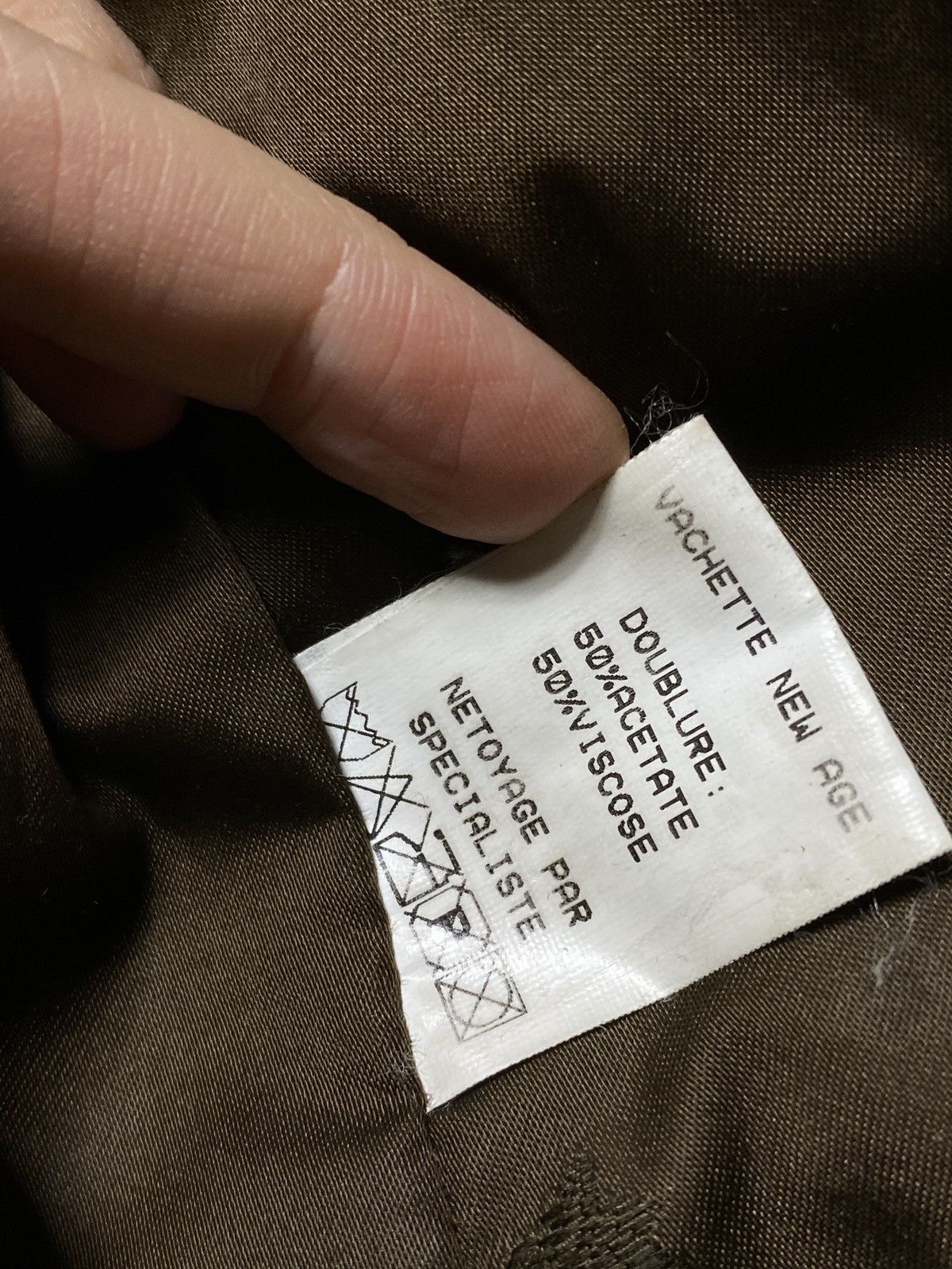Vintage Ventcouvert Brown leather fitted jacket vintage oldmoney y2k Size S / US 4 / IT 40 - 14 Thumbnail
