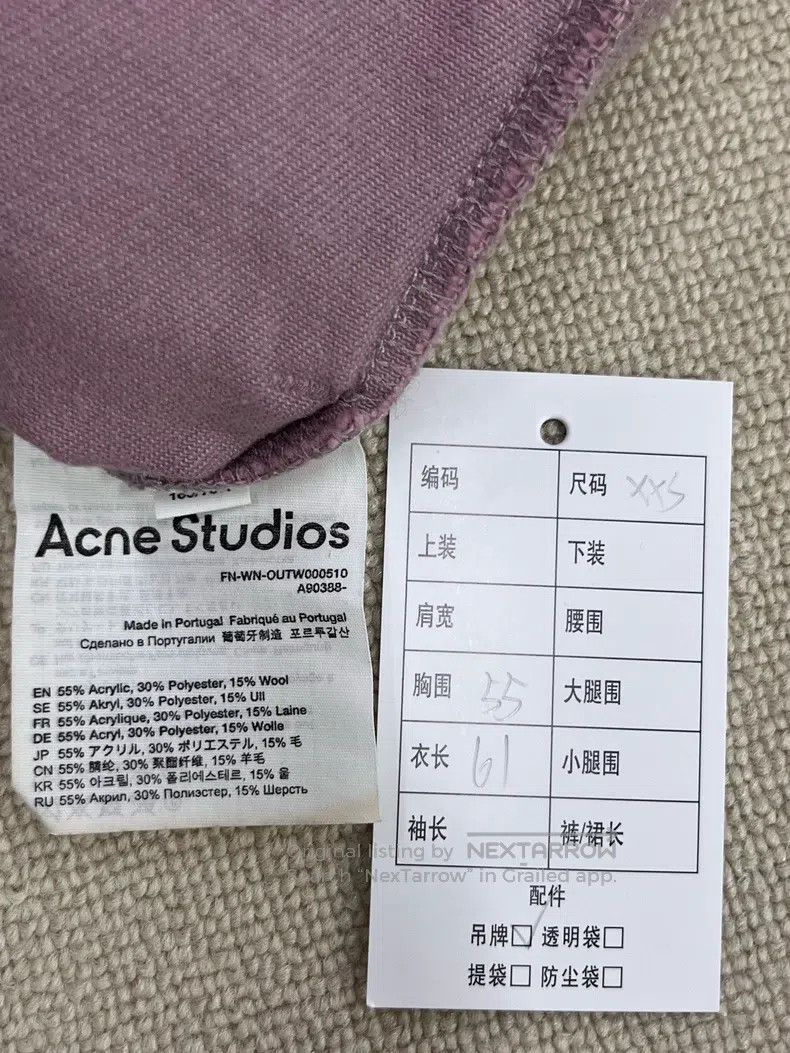Acne Studios Acne Studios FW22 pullover half-zip color-block fleece swe Size XXS / US 00 / IT 34 - 5 Thumbnail