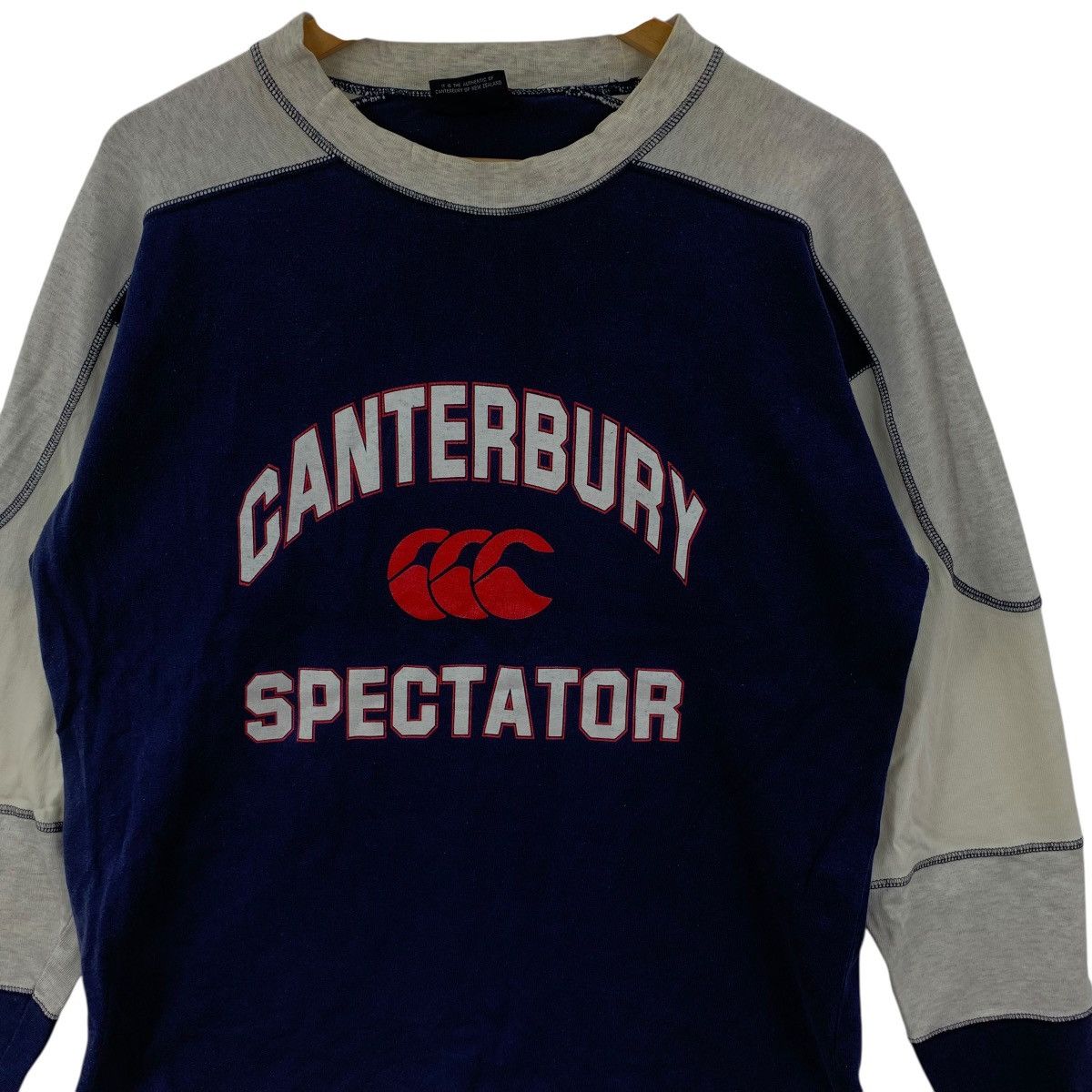 Canterbury of New Zealand Vintage CANTERBURY NEW ZEALAND Spectator Rugby Jersey Tee Size US L / EU 52-54 / 3 - 6 Thumbnail