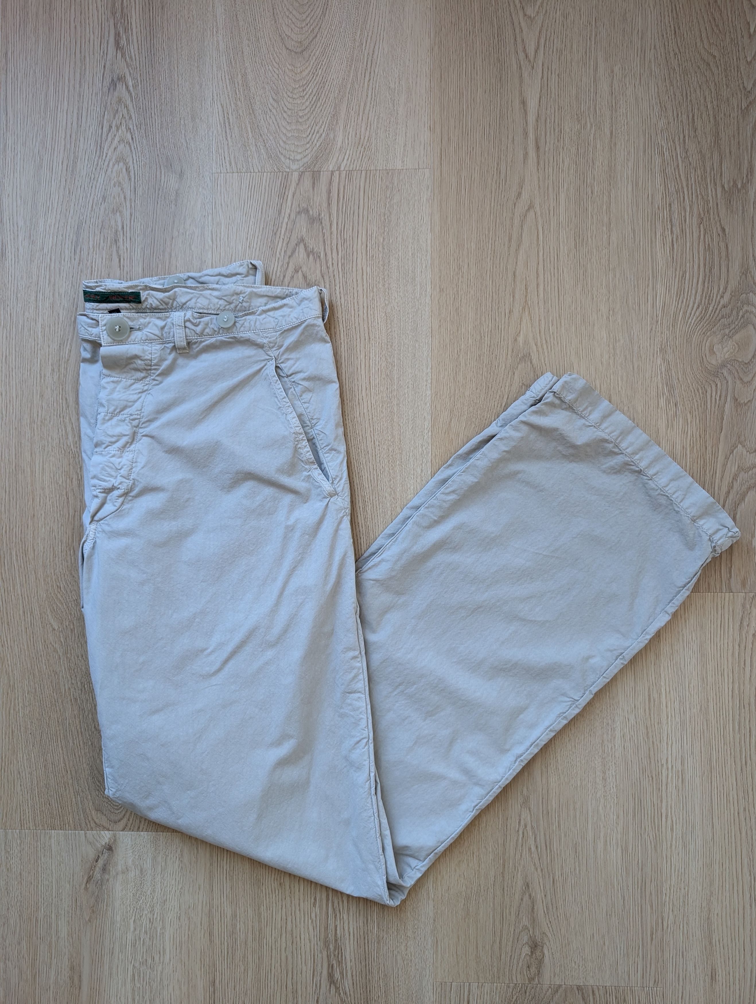 Casey Vidalenc CASEY VIDALENC Cotton Pants Vintage Trousers Handmade Size US 36 / EU 52 - 12 Thumbnail