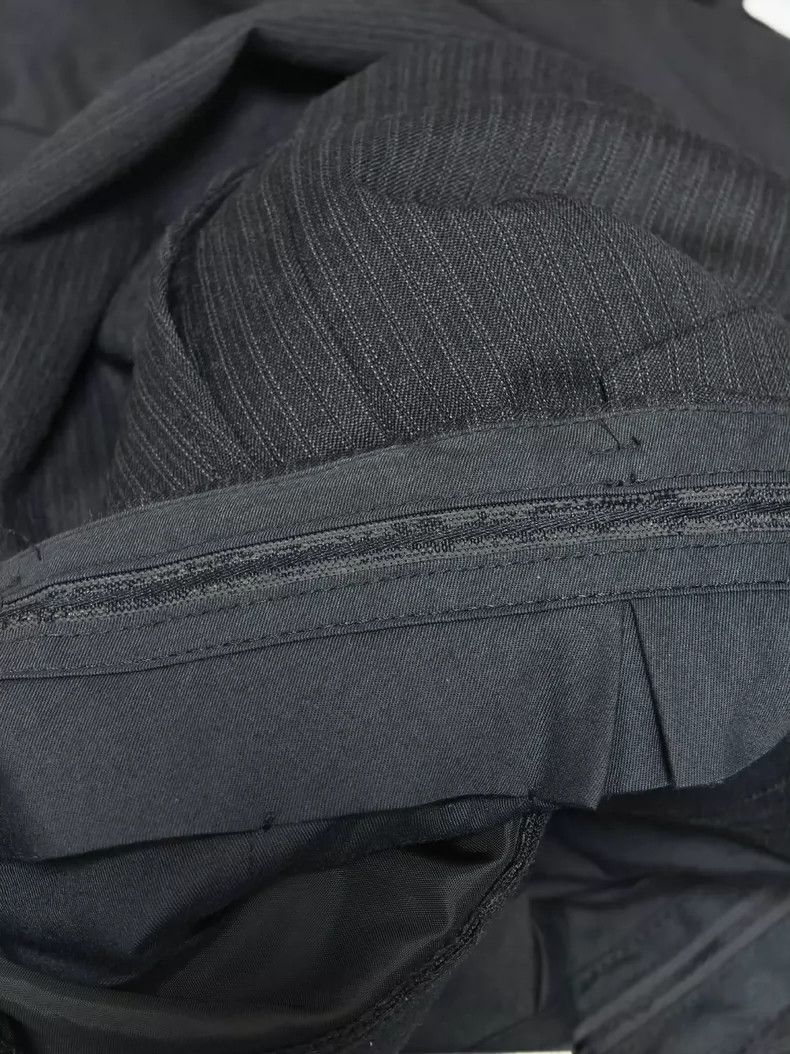 Yohji Yamamoto Yohji Yamamoto size 3 04 aw striped trousers 2501-Nextarrow Size US 30 / EU 46 - 4 Thumbnail