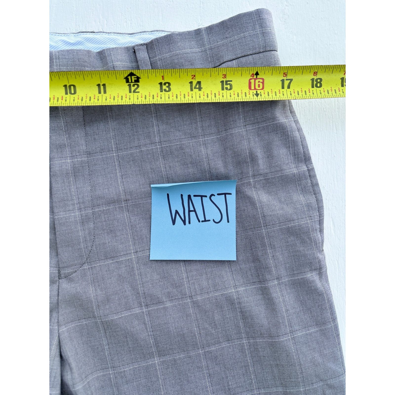 Polo Ralph Lauren Vintage Ralph Luaren Ralph Slim Fit Grey Checkered Size US 34 / EU 50 - 4 Thumbnail