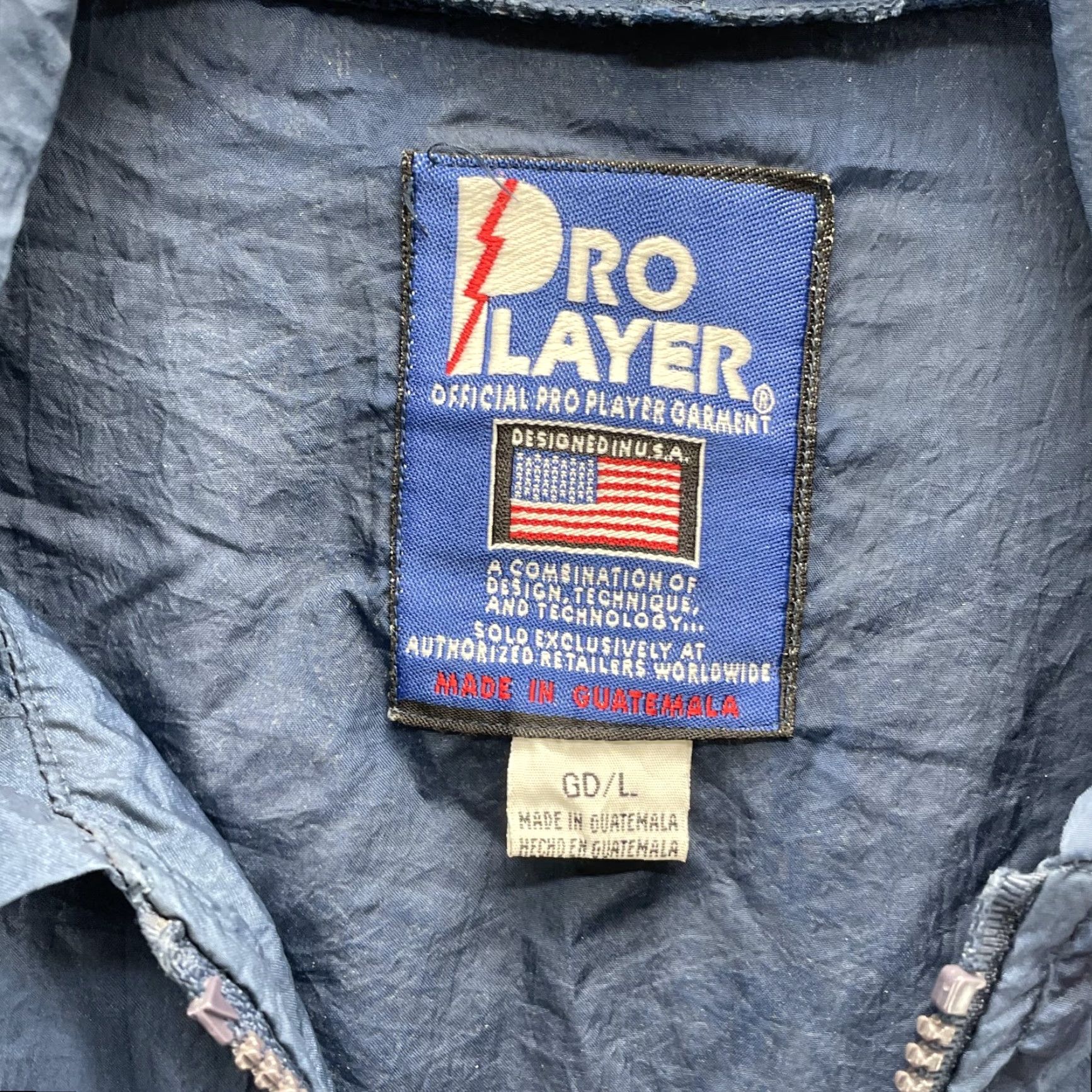 Pro Player VTG Pro Player New England Patriots Windbreaker Track Jacket Men's Large NFL 90s Size US L / EU 52-54 / 3 - 4 Thumbnail