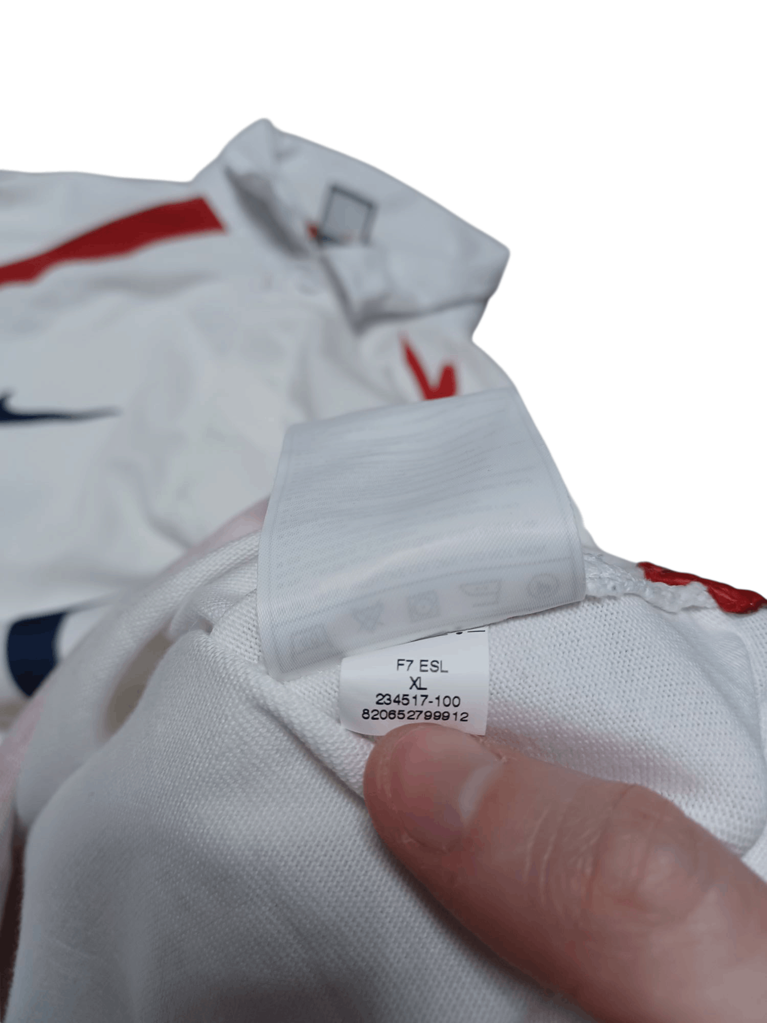 Nike ENGLAND RUGBY TEAM NIKE VINTAGE 2007 O2 JERSEY SHIRT Size US XL / EU 56 / 4 - 5 Thumbnail