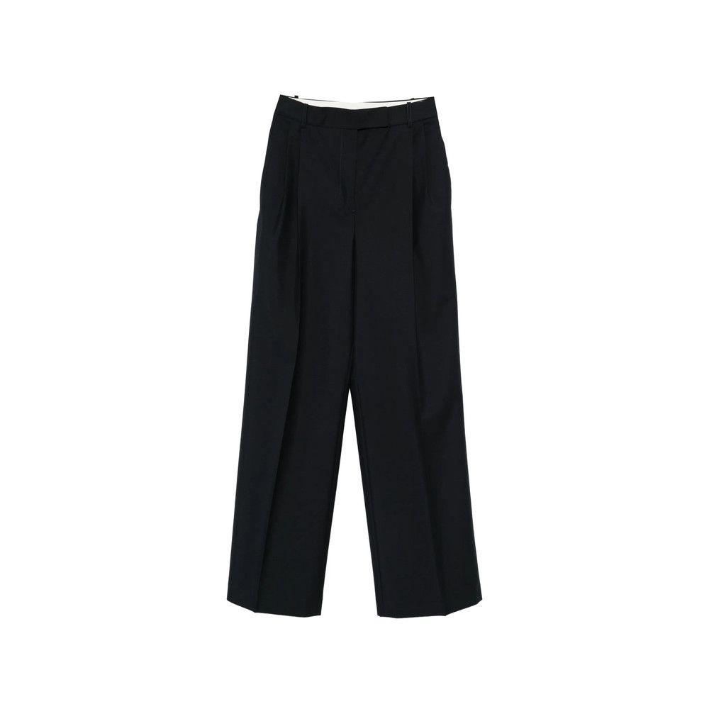 Rohe Rohe BLUE Trousers - Tailored Trousers Size 28" / US 6 / IT 42 - 1 Thumbnail