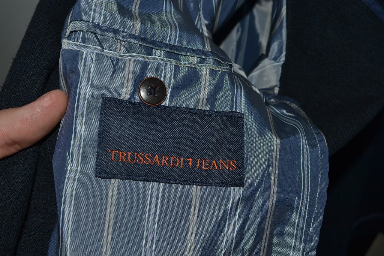 Trussardi Trussardi Jeans Blazer Men’s Size 54 Size 54R - 8 Thumbnail