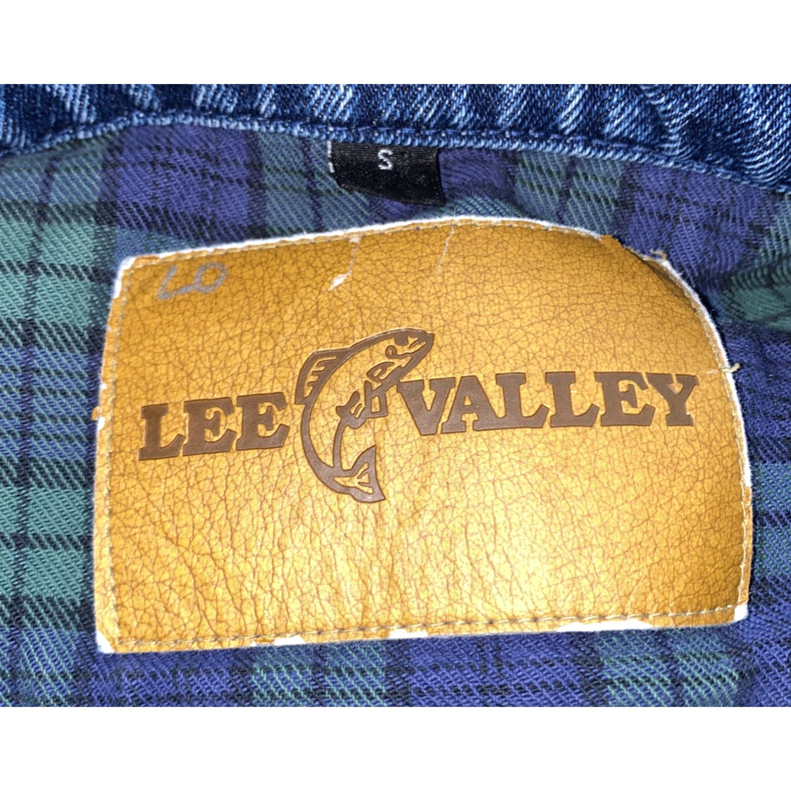 Lee Lee Valley Denim Jacket Mens Size S Blue Cotton Button Front Casual Size US 29 - 7 Thumbnail
