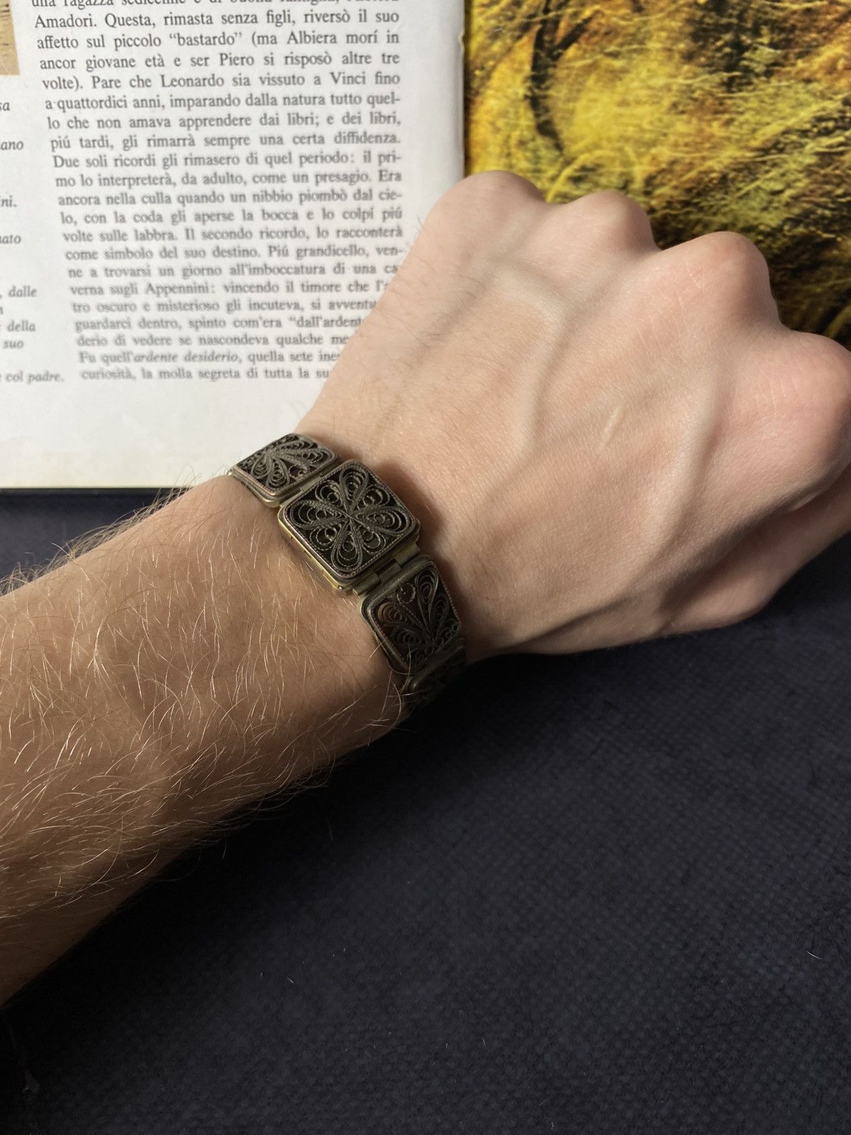 Jewelry Vintage Rare Chaika Filigree Bracelet Watch Size ONE SIZE - 7 Thumbnail