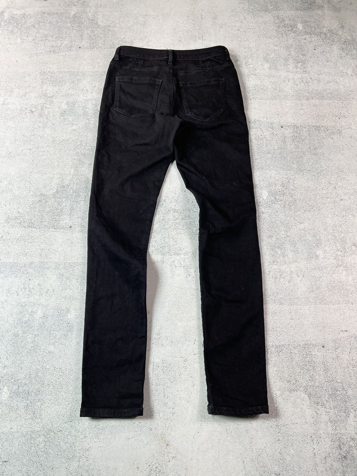 Vivienne Westwood Vivienne Westwood Skinny War Peace Orb Embossed Pocket Jeans Size 25" / US 0 / IT 36 - 1 Thumbnail