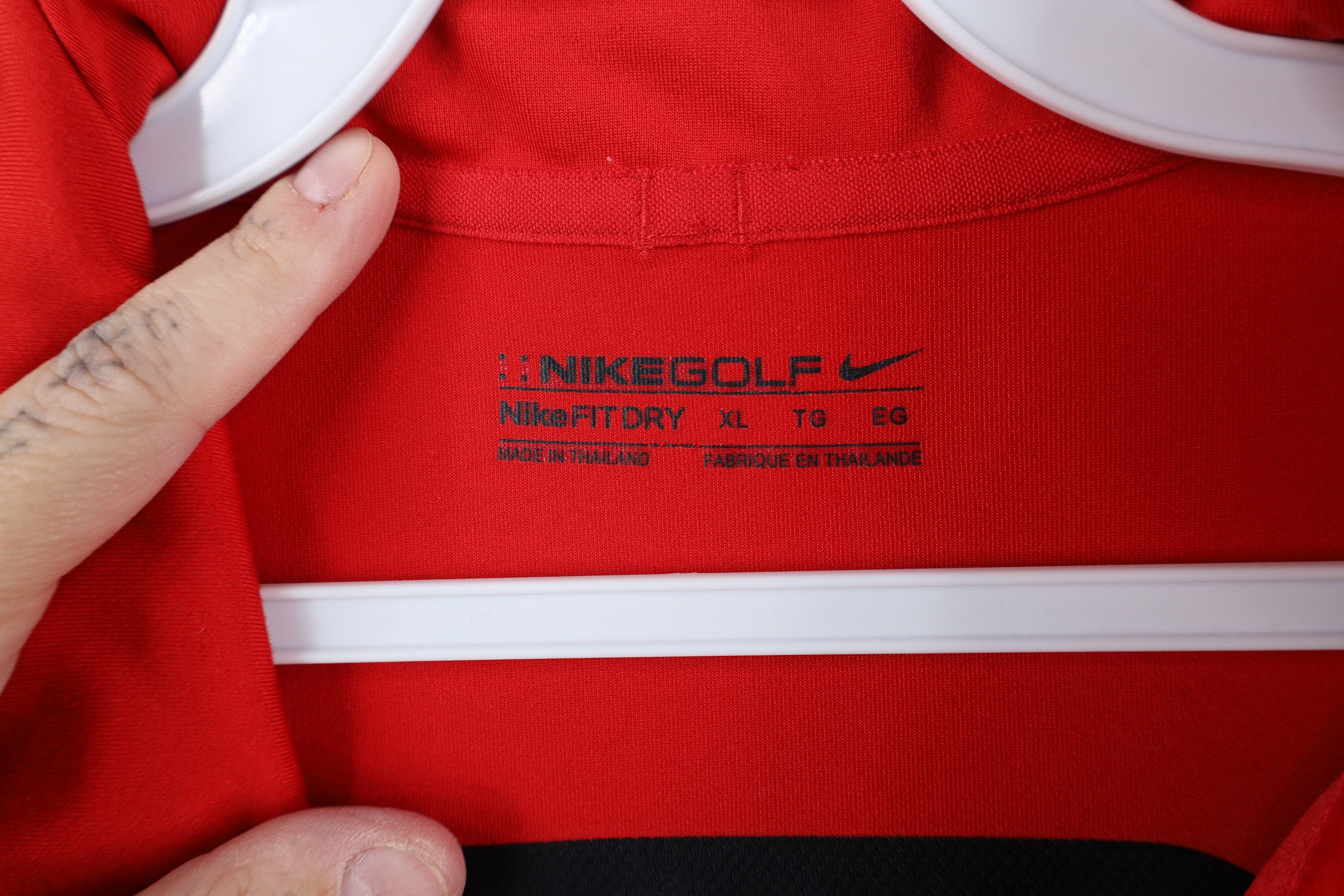 Nike Nike Golf Mini Swoosh Ohio State University Polo Shirt Red Size US XL / EU 56 / 4 - 7 Thumbnail