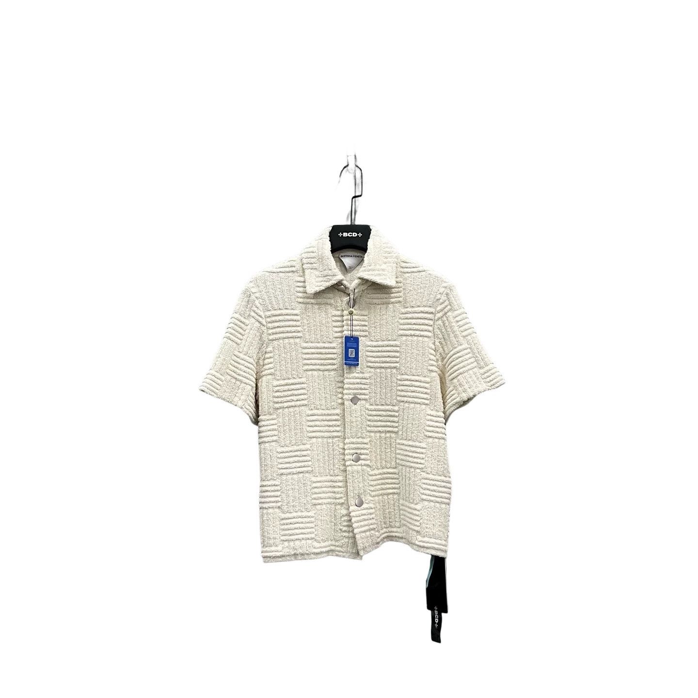 Bottega Veneta Bottega Veneta Textured Short Sleeve Shirt Size S Size US S / EU 44-46 / 1 - 1 Thumbnail