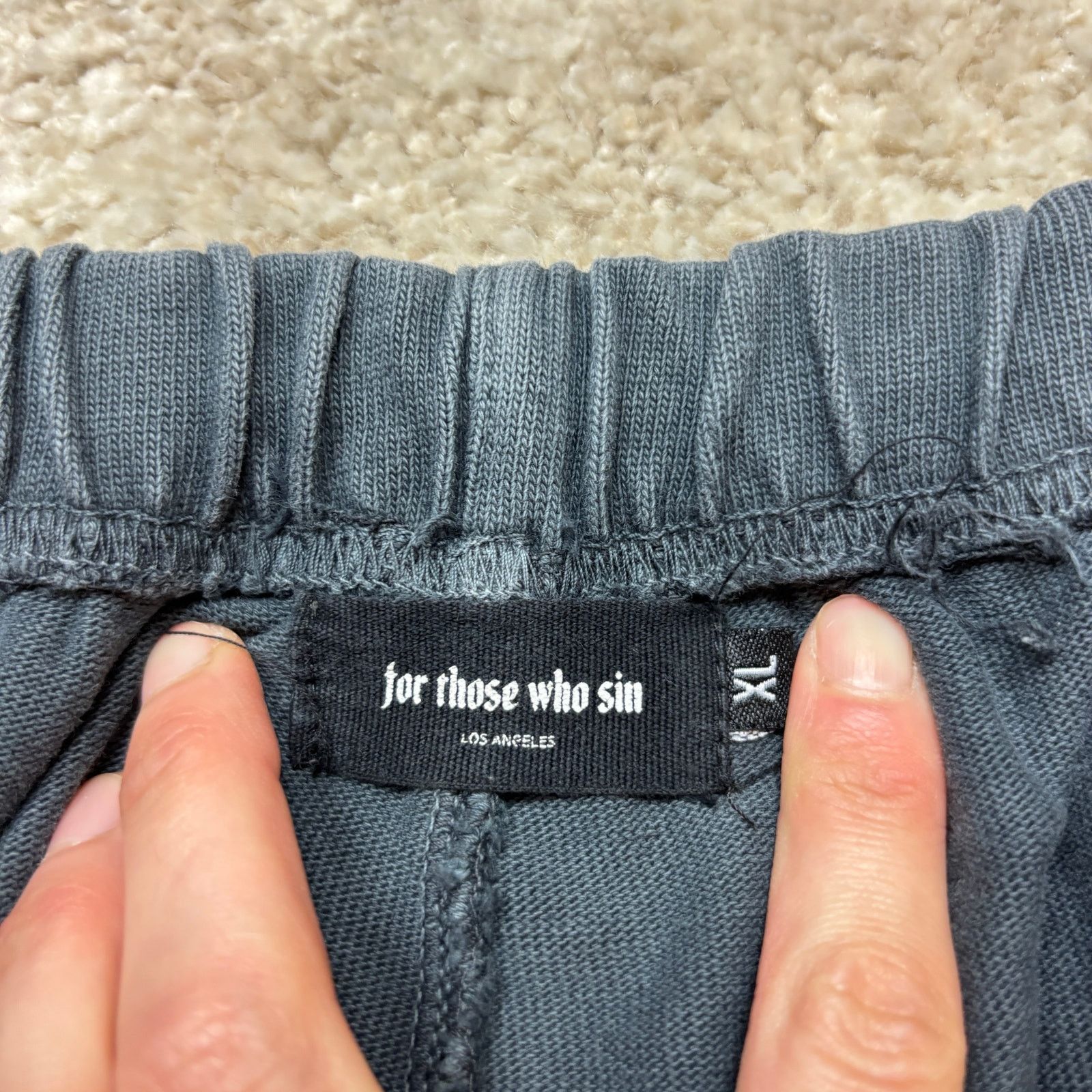 For Those Who Sin For Those Who Sin FTWS Wings Faded Sweatshorts Men's XL Size US 31 - 5 Thumbnail
