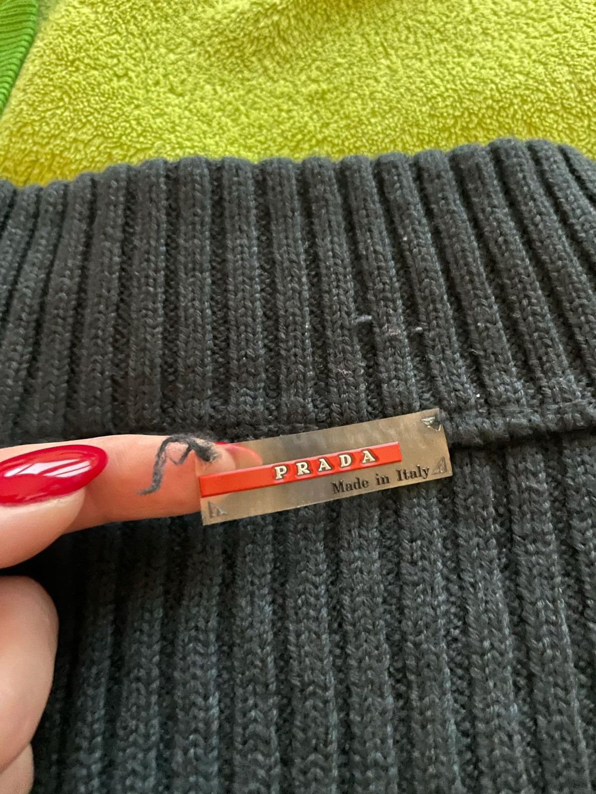 Prada Prada Turtleneck Sweater Red Tab Archive Size L / US 10 / IT 46 - 4 Thumbnail
