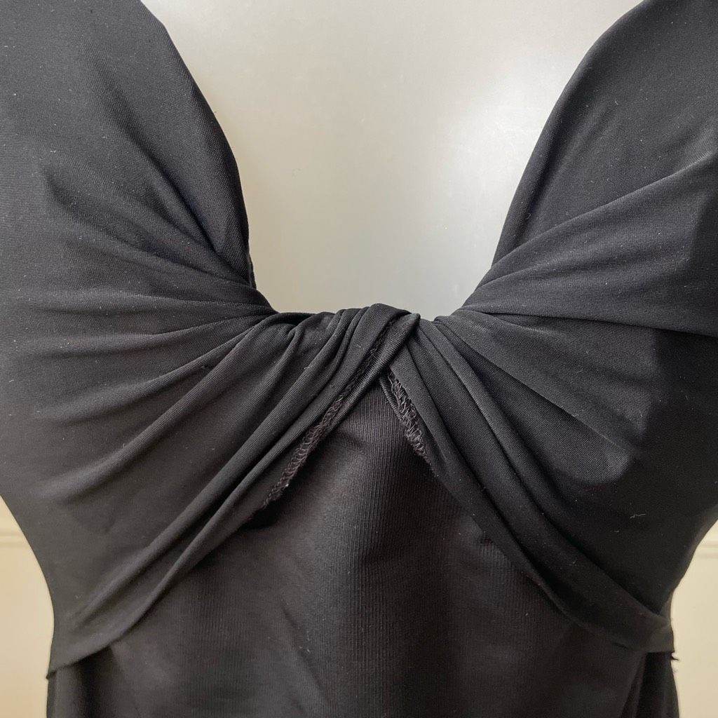 Other Vintage 90s MiracleSuit Black One Piece Swimsuit Union Label 14 Size ONE SIZE - 4 Thumbnail