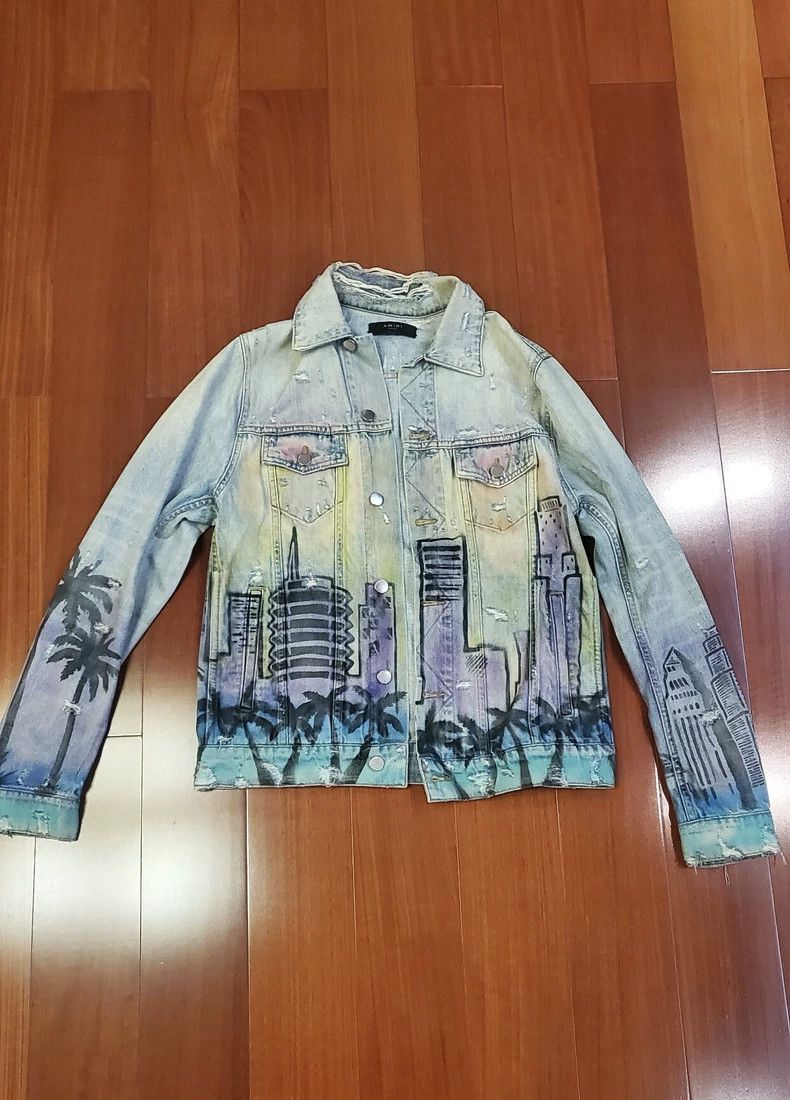 Amiri Amiri 19th quarter metropolis palm tree jacket Size US S / EU 44-46 / 1 - 1 Thumbnail