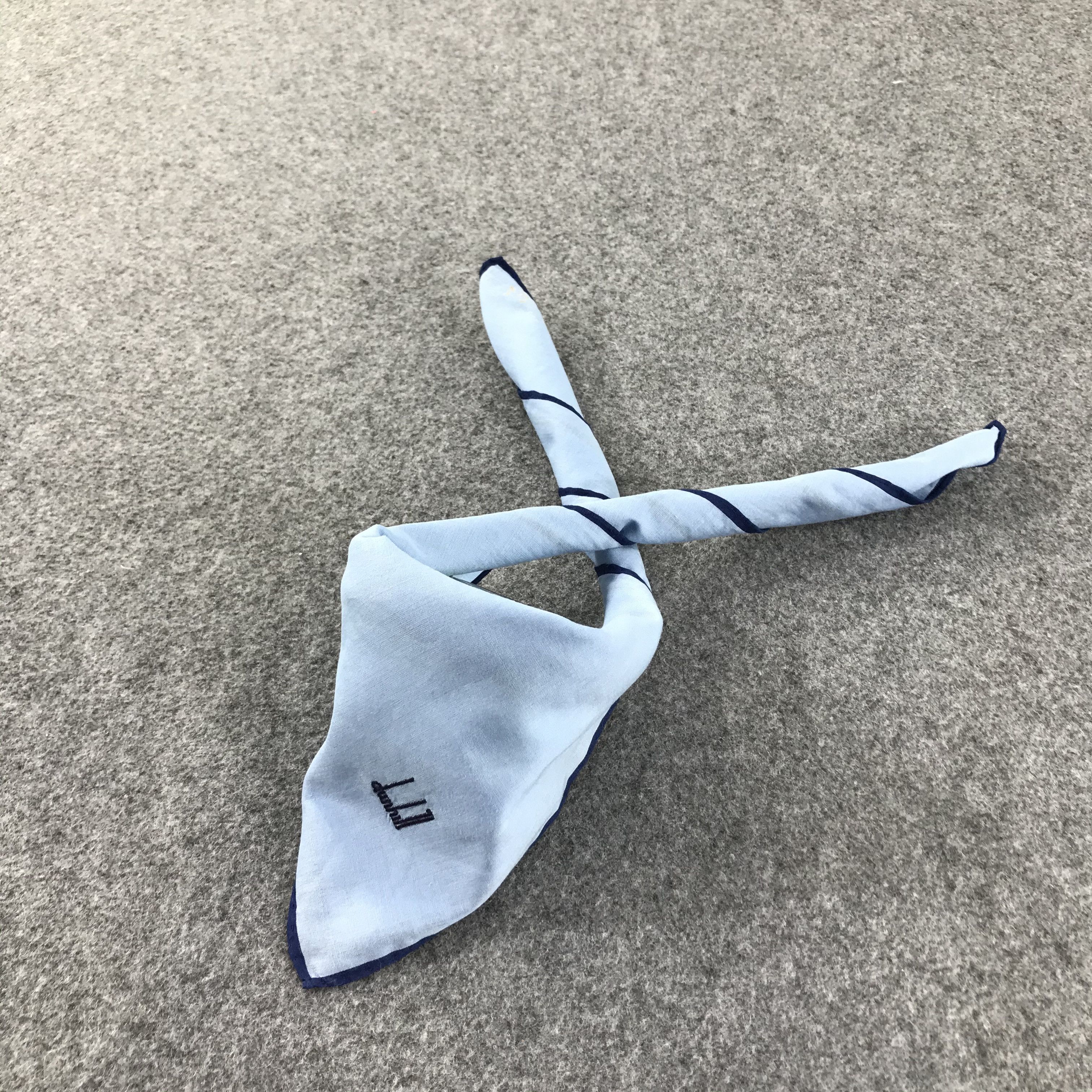 Alfred Dunhill Dunhill Handkerchief Neckerchief Bandana H115 Size ONE SIZE - 2 Thumbnail