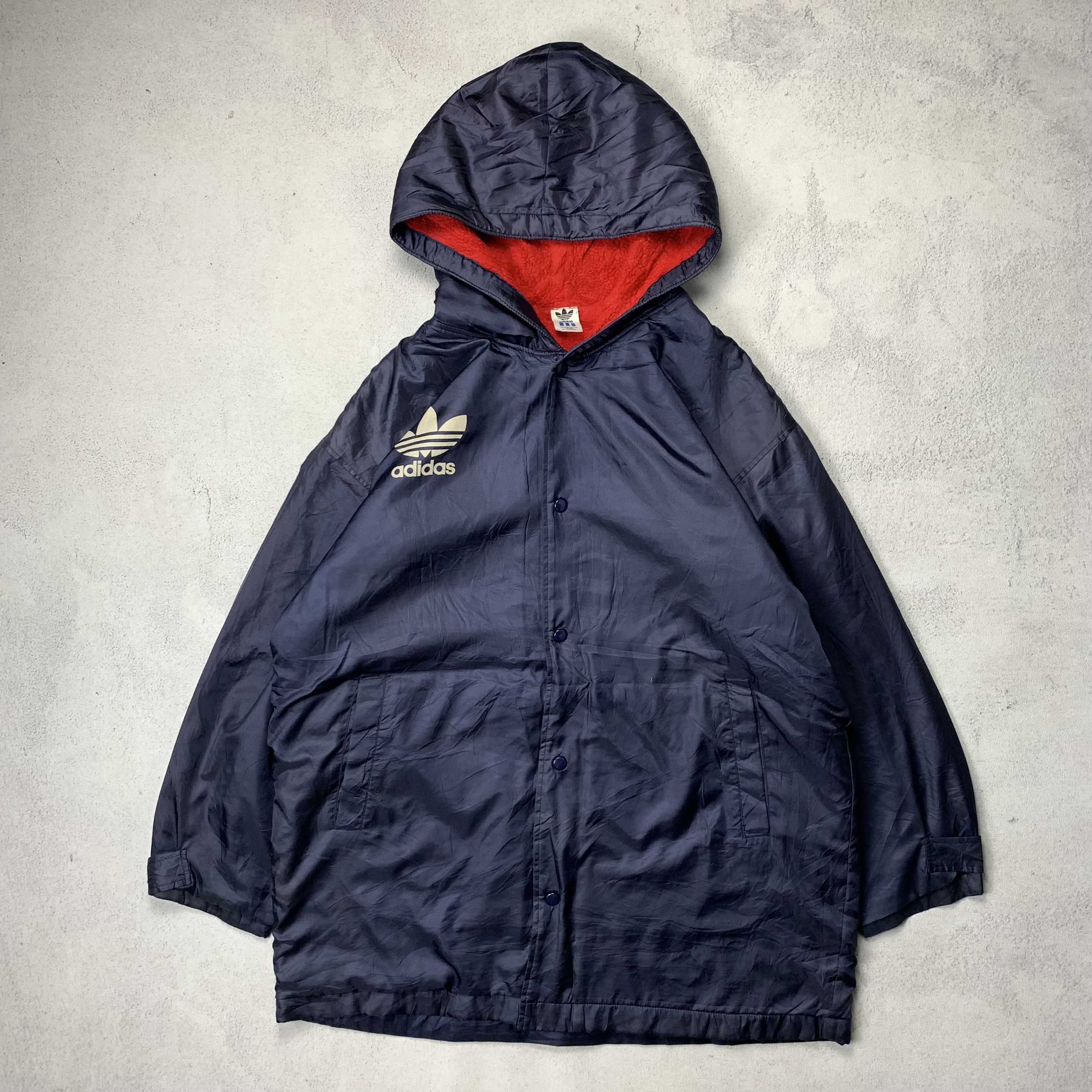 Adidas Vintage Adidas Big Logo Coat Jacket Size US M / EU 48-50 / 2 - 3 Thumbnail