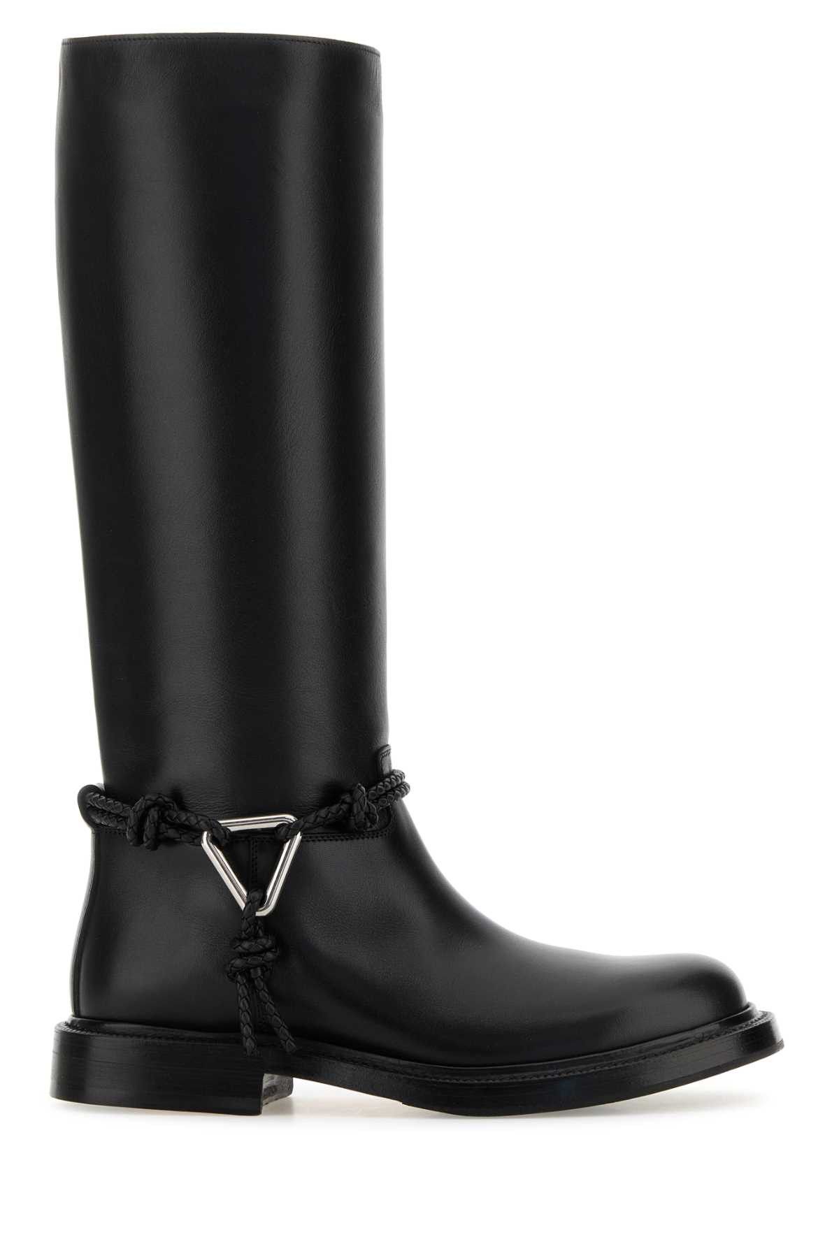 Bottega Veneta Black Leather James Boots Size US 8.5 / IT 38.5 - 1 Thumbnail