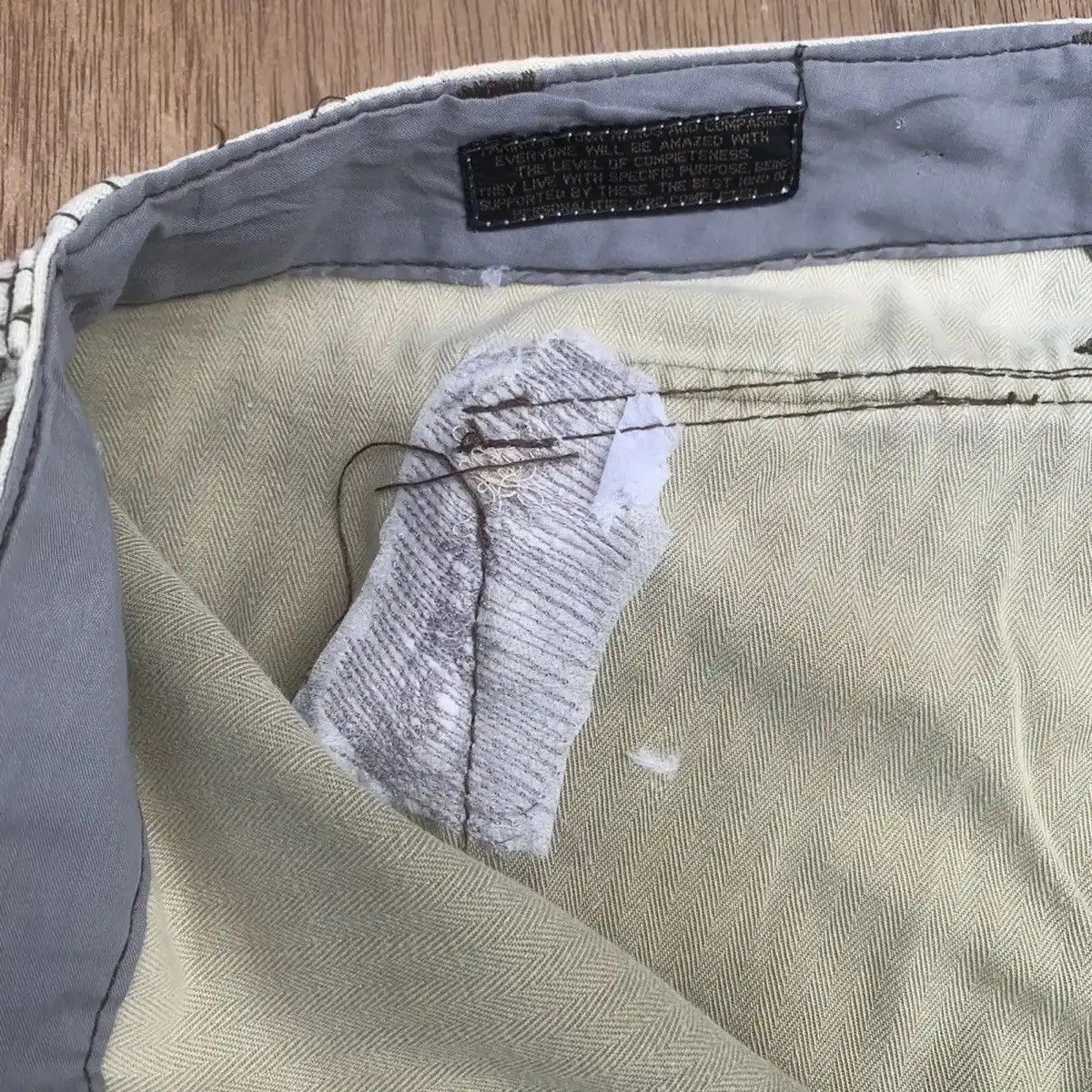 Japanese Brand SUN FADED‼️VINTAGE ARMY TROUSERS HBT MONKEY CARGO PANTS RARE Size US 28 / EU 44 - 21 Thumbnail