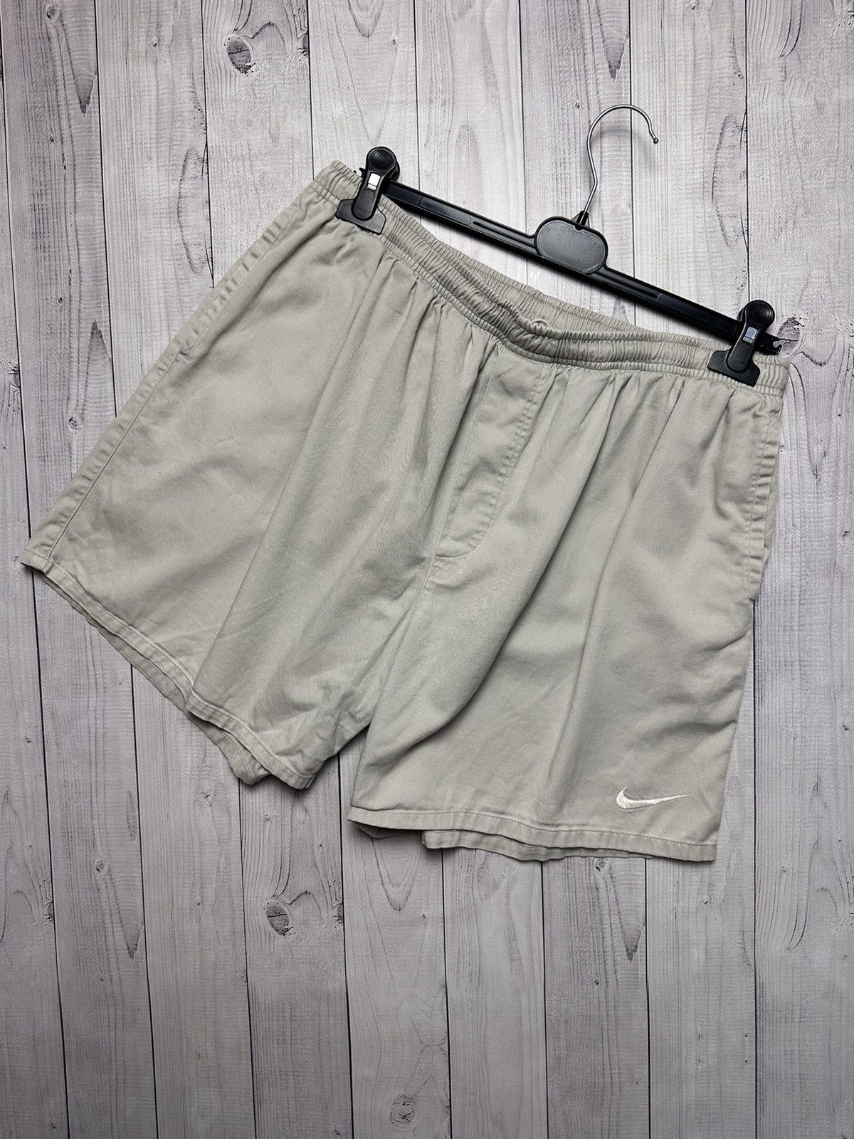 Vintage Nike Cotton shorts logo swoosh size XL