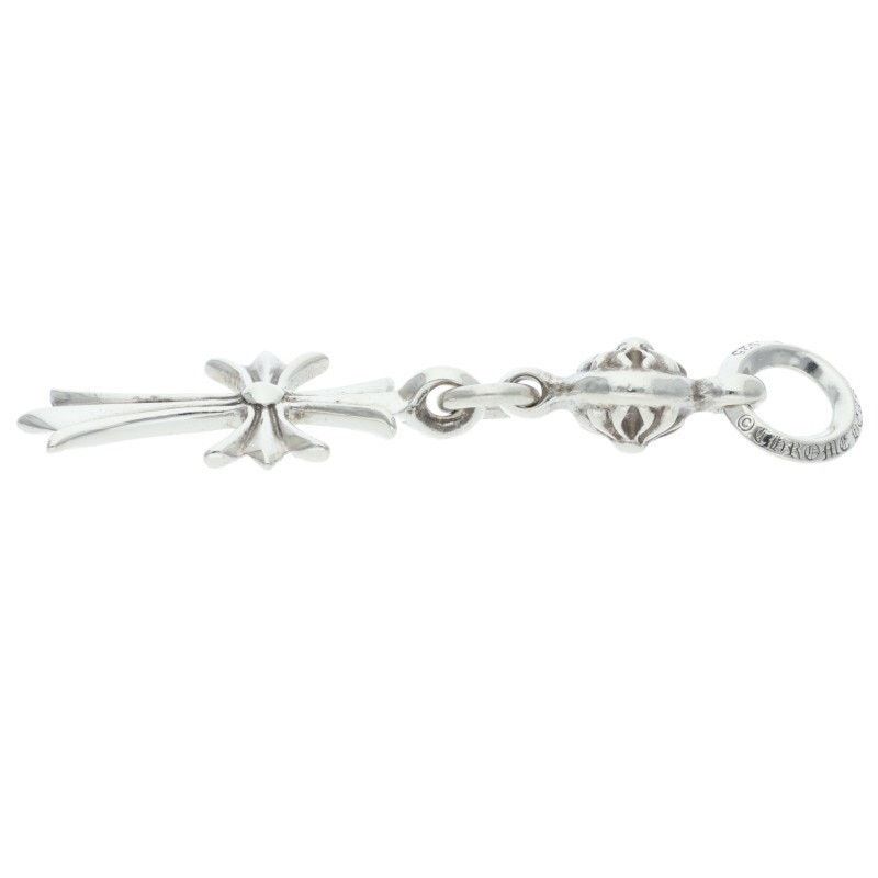 Chrome Hearts Chrome Hearts Silver Tiny Cross Charm Necklace Size ONE SIZE - 4 Thumbnail