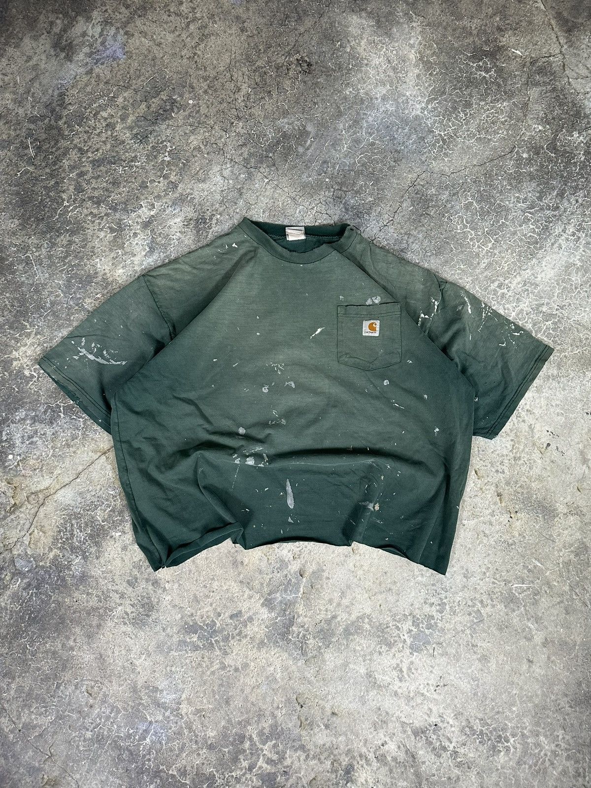 Carhartt × Vintage Faded Carhartt Tee Size US XL / EU 56 / 4 - 1 Thumbnail