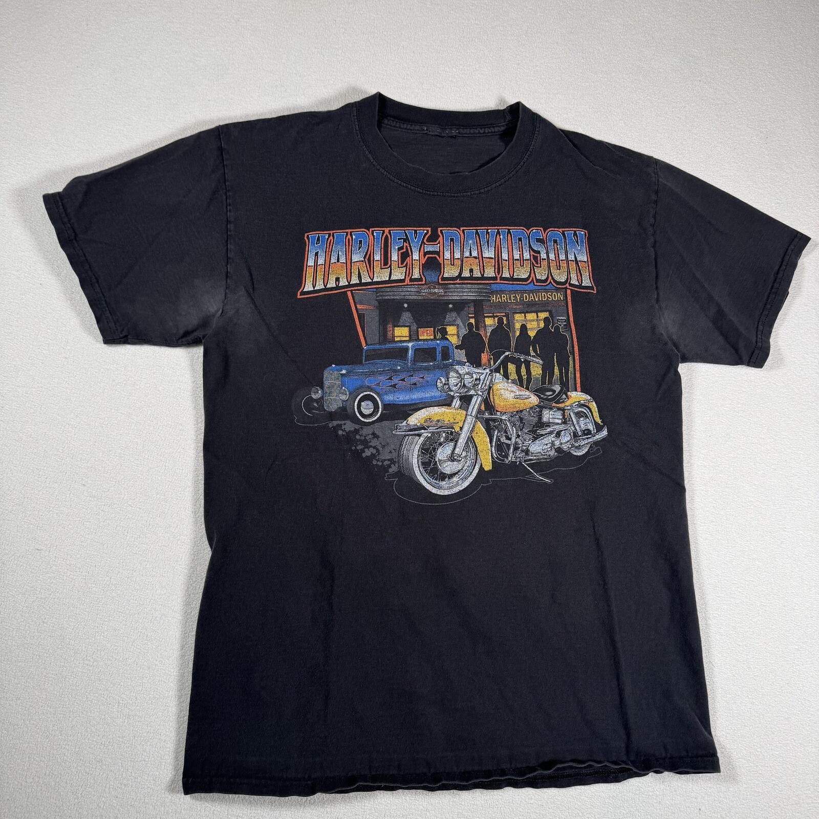 Harley Davidson Vintage Y2K Harley Davidson Retro Biker Heritage Tee Size US M / EU 48-50 / 2 - 2 Thumbnail