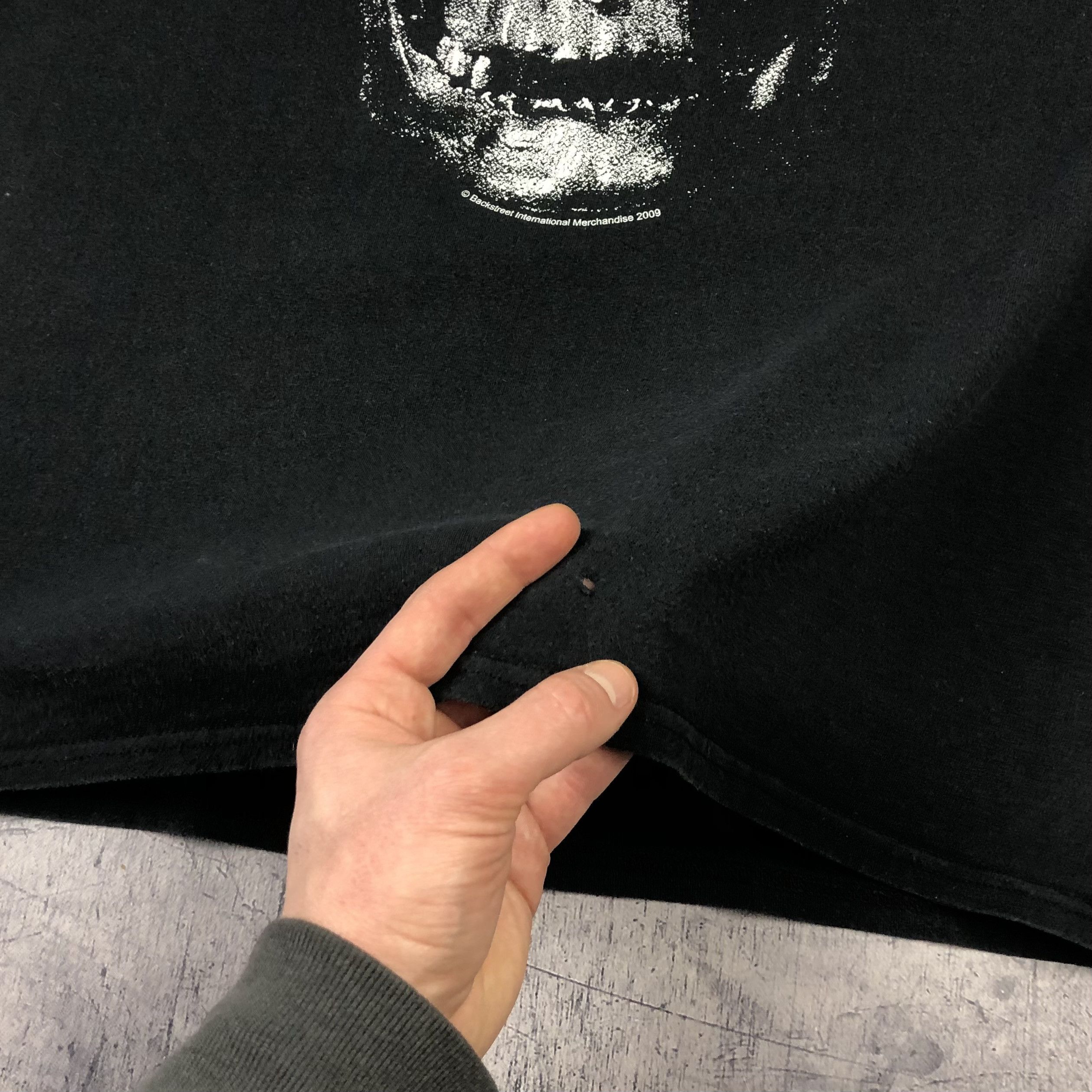 Band Tees Vintage Satyricon Crow Tee Size US L / EU 52-54 / 3 - 12 Thumbnail