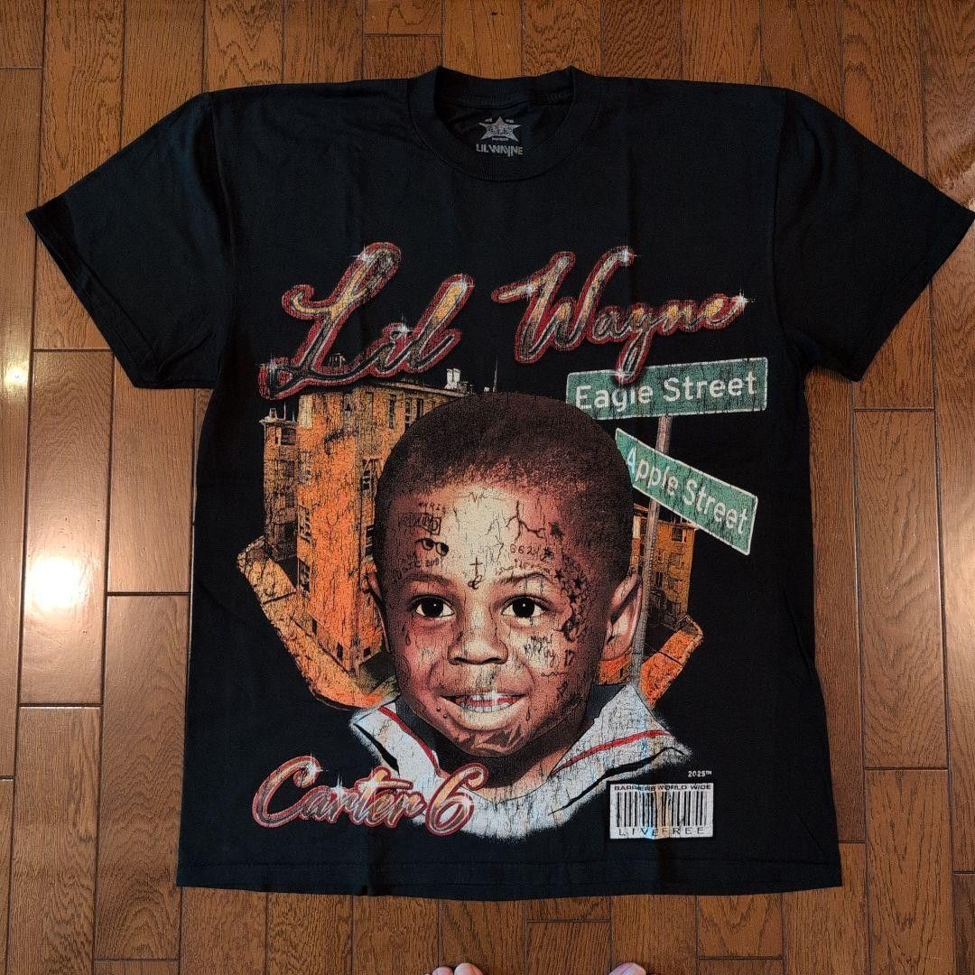 Barriers Lil Wayne × Barriers Tha Carter VI Collab Tee L Black Size US L / EU 52-54 / 3 - 10 Thumbnail