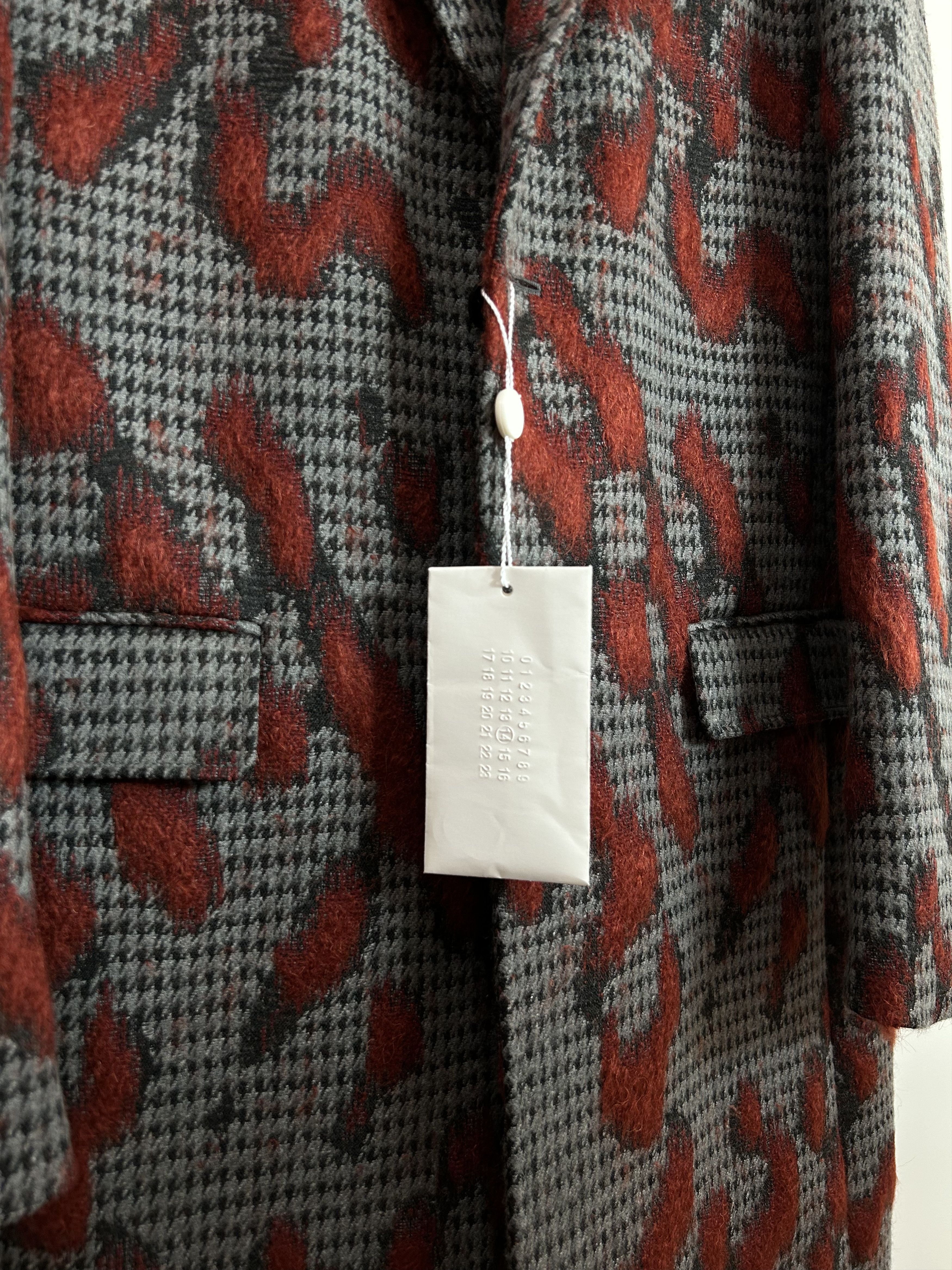 Maison Margiela MAISON MARGIELA Flame Punching Wool Coat Size US M / EU 48-50 / 2 - 6 Thumbnail