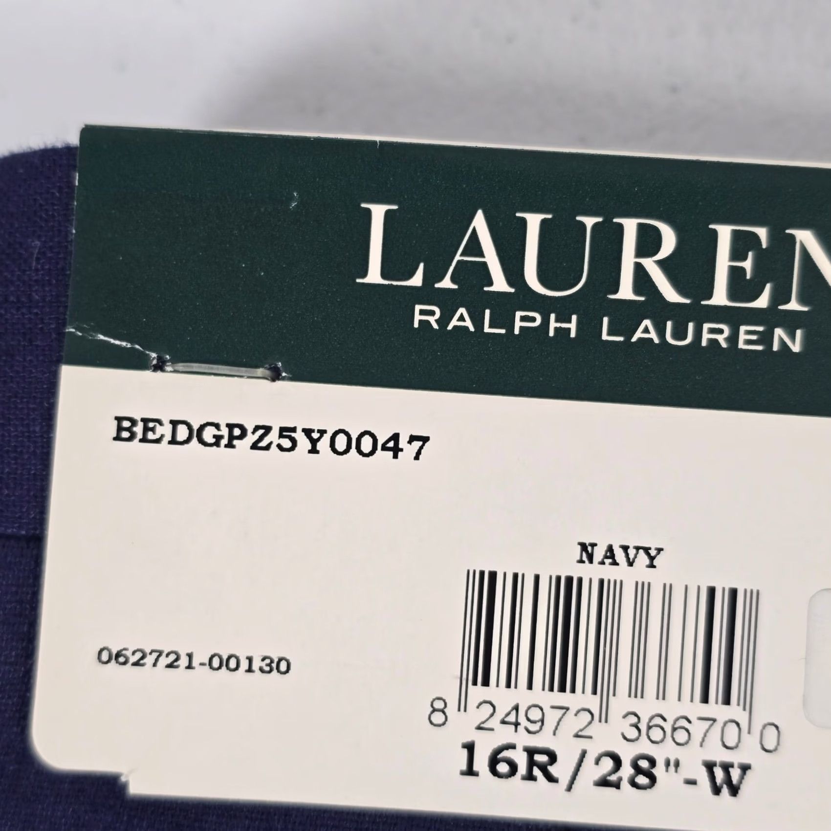 Ralph Lauren VINTAGE? No. (Please ignore) Size 38" / US 16 / IT 52 - 6 Thumbnail