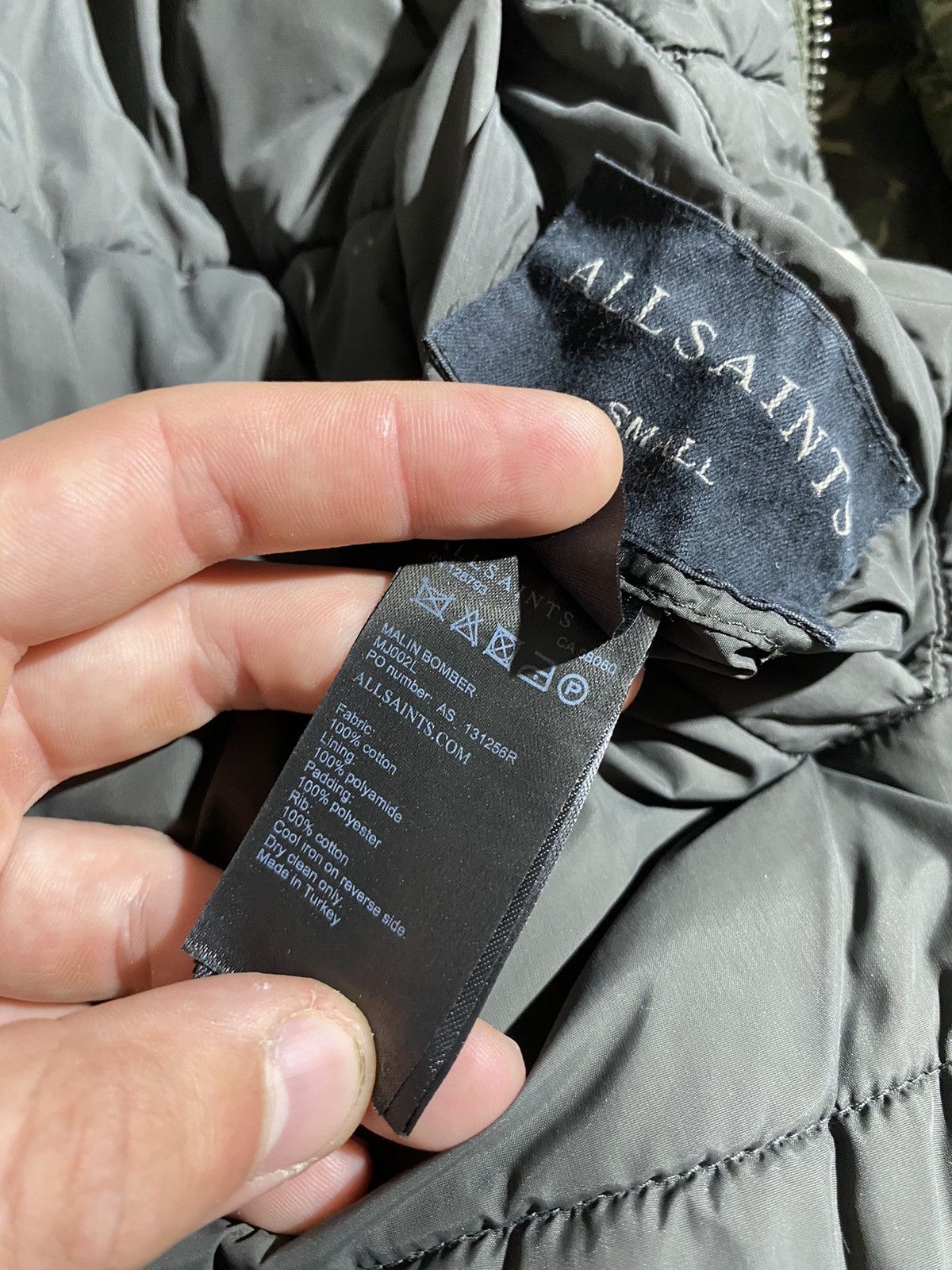 Allsaints × Vintage 🐃ALLSAINTS bilateral vintage BOMBER Size US M / EU 48-50 / 2 - 11 Thumbnail