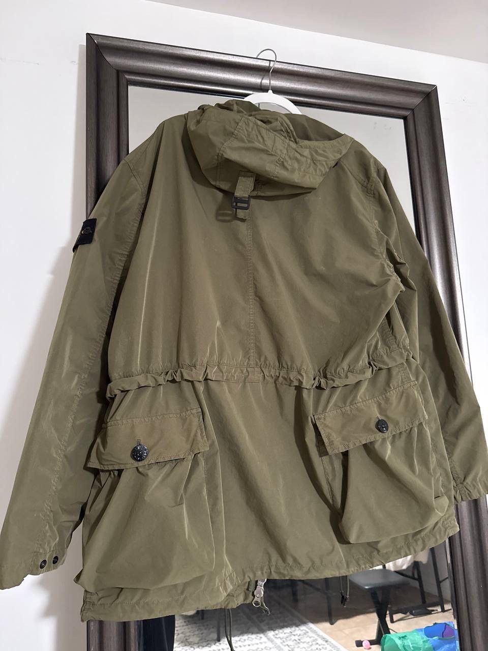 Stone Island Stone Island Khaki Green David Tela Light TC Parka XXL rare Size US XXL / EU 58 / 5 - 12 Thumbnail