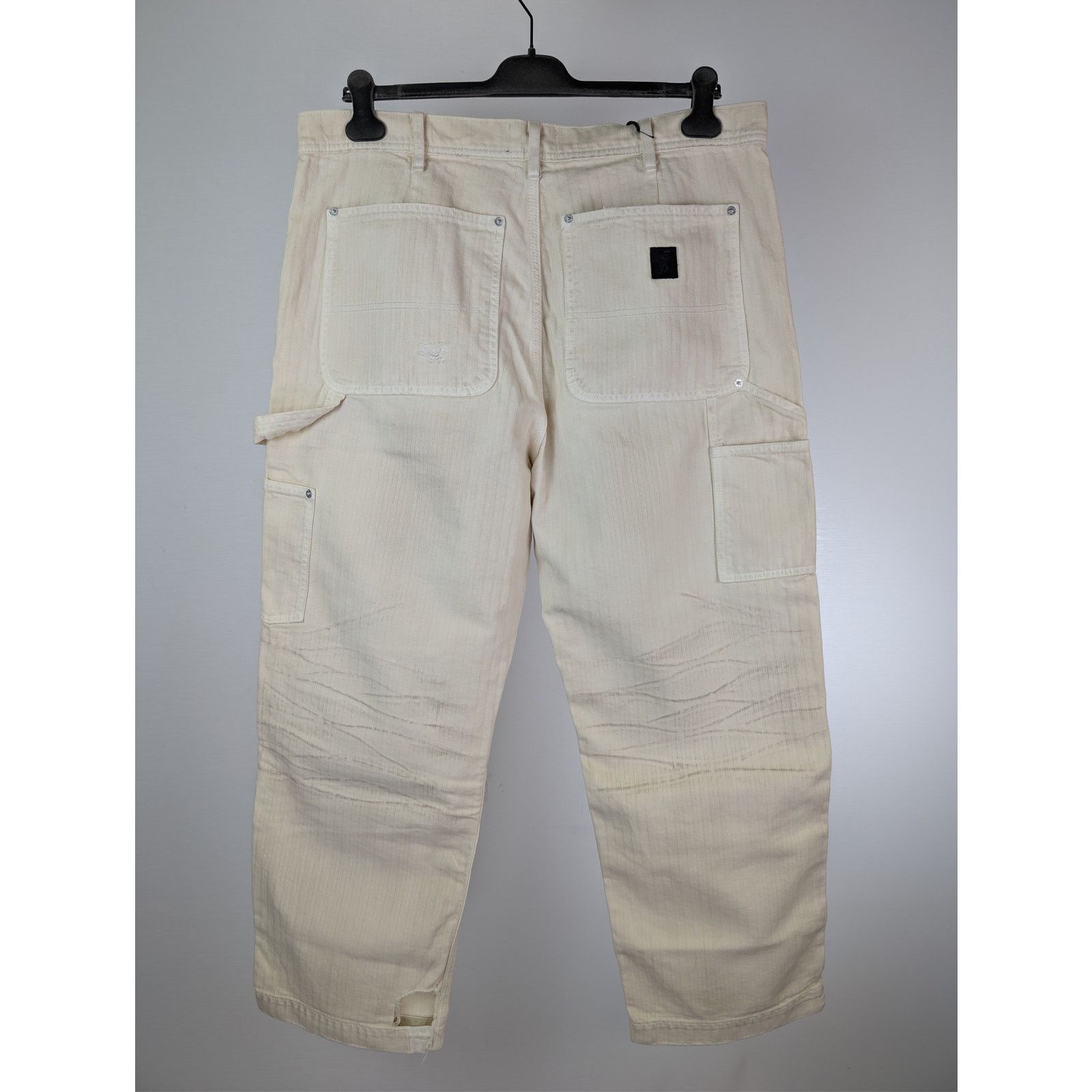 Enfants Riches Deprimes o1rshd1 Double Knee Paint Pants in white Size US 38 / EU 54 - 12 Thumbnail