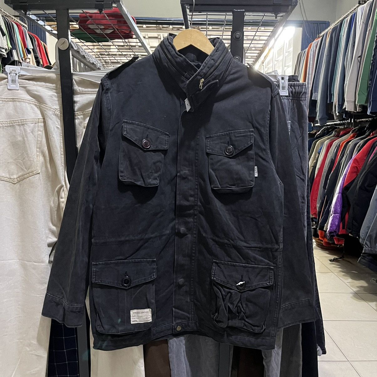 Hysteric Glamour Nude Bones Supply & Company Parka Jacket Size US L / EU 52-54 / 3 - 2 Thumbnail