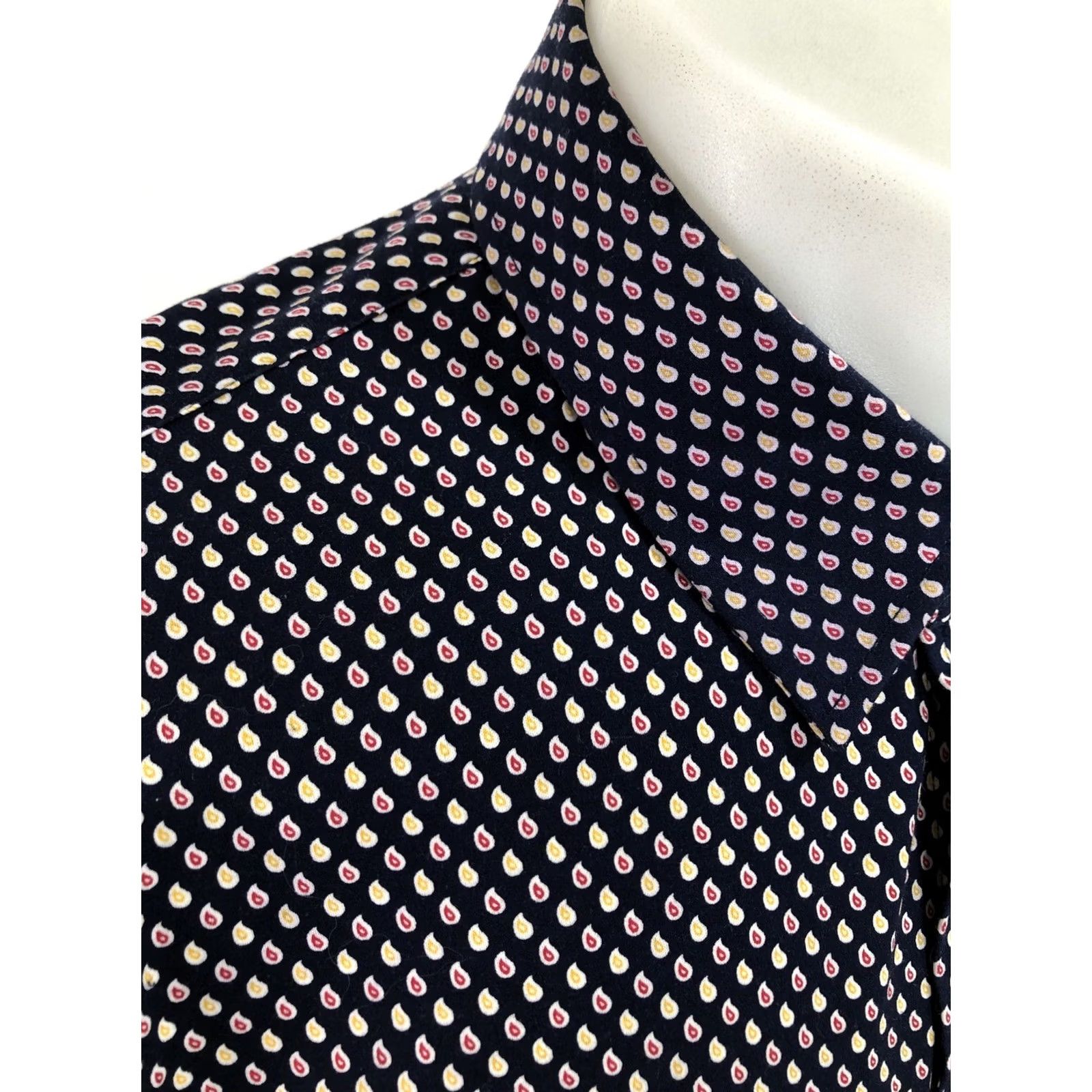 Buttero BUTTERCLOTH - PAISLEY TEARDROPS ALL OVER Mens XL Shirt Size US XL / EU 56 / 4 - 2 Thumbnail