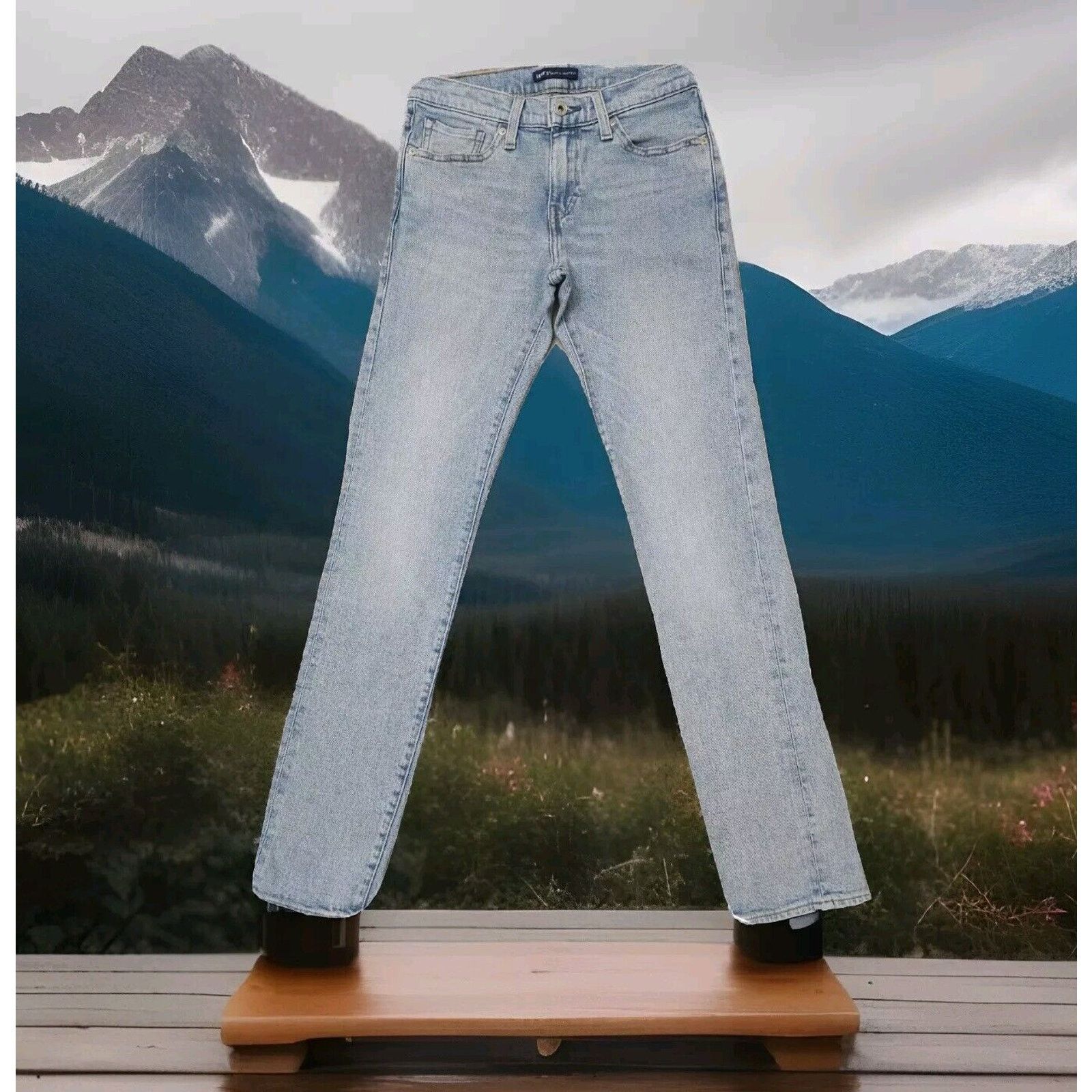 Levi's Levi’s Made And Crafted LMC 511 Light Indigo Selvedge 28×31 Size US 28 / EU 44 - 3 Thumbnail