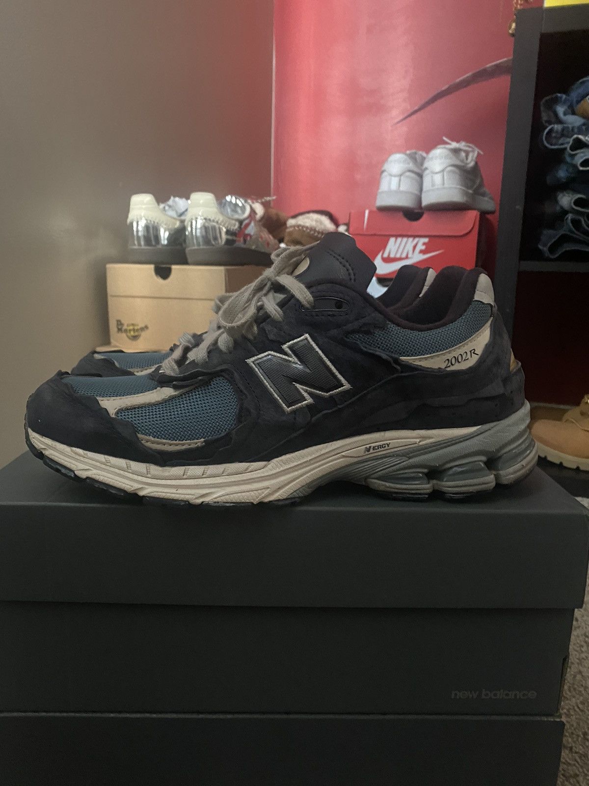 New Balance New Balance 2002r Protection Pack Dark Navy Size US 9.5 / EU 42-43 - 3 Thumbnail