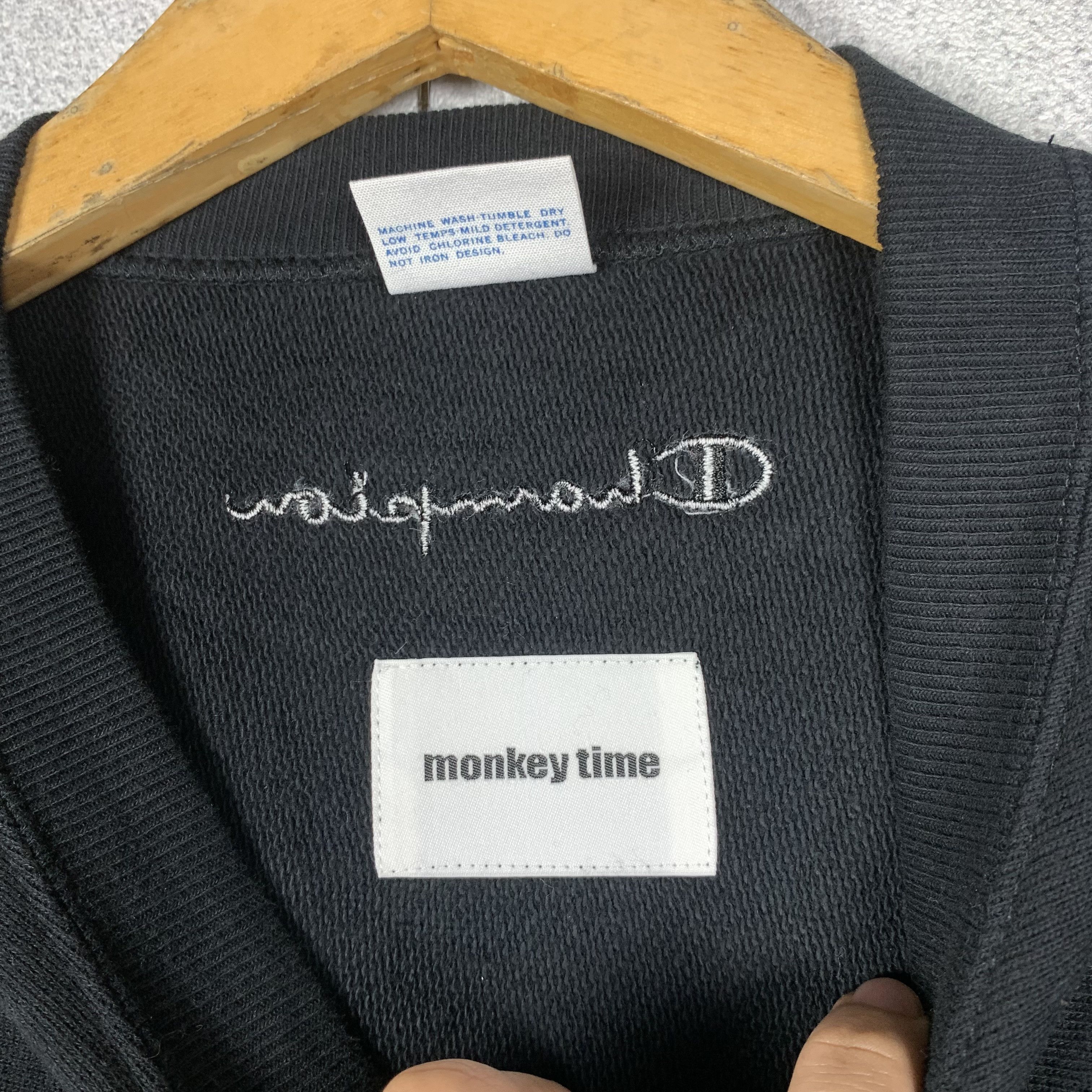 Champion Champion x Monkey Time Oversized Sweatshirt Crewneck Size US S / EU 44-46 / 1 - 6 Thumbnail