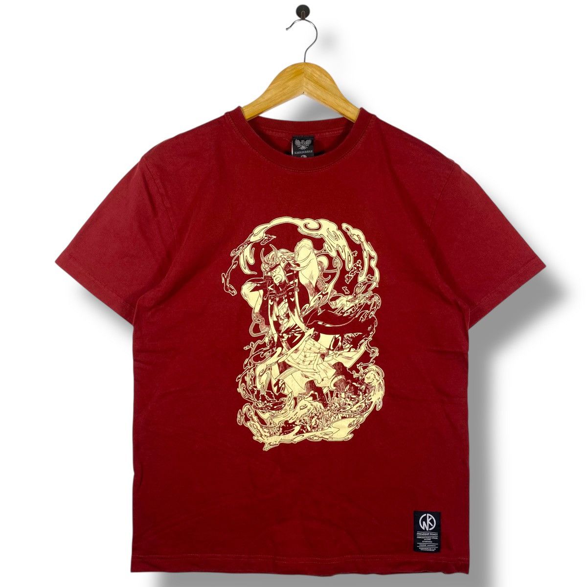 Anime KINNIKUMAN Muscle Apparel Samurai Outfits Graphic Tee Shirt Size US L / EU 52-54 / 3 - 1 Thumbnail