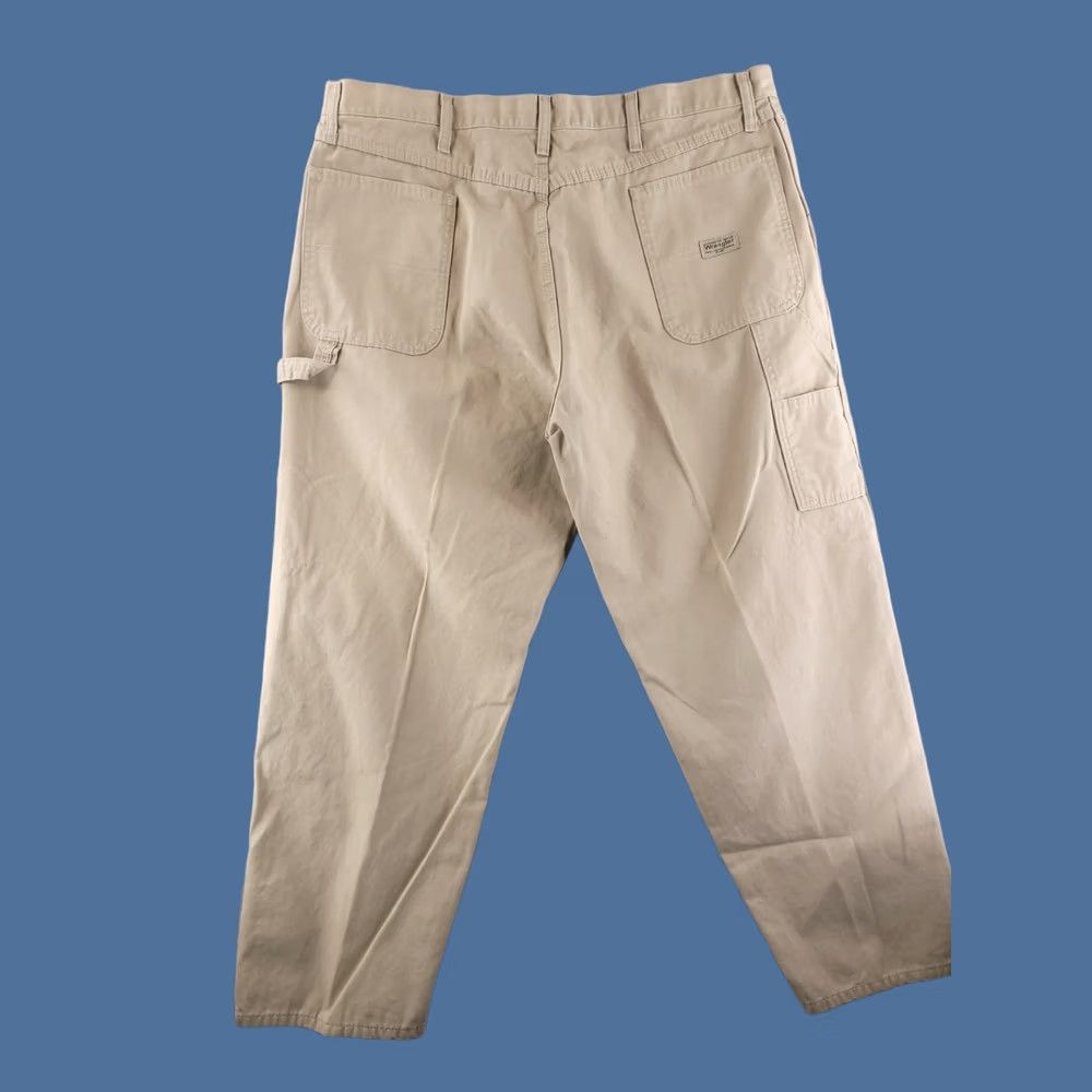 Wrangler Wrangler Pants Mens 42x31 Canvas Cargo Cotton Work Beige Brown Tan Canvas Cargo Wrangler Pants Mens 42x31 Beige Size US 42 / EU 58 - 1 Thumbnail