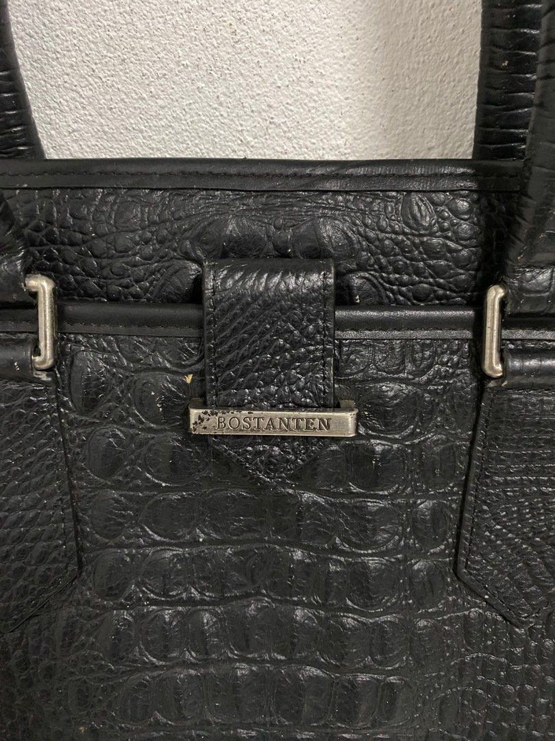 Vintage Bostanten Leather Office Bag Size ONE SIZE - 5 Thumbnail