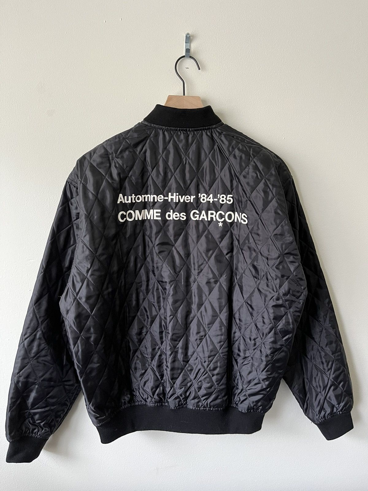 Comme des Garcons Comme des Garcons Homme Quilted Bomber Jacket Grailed