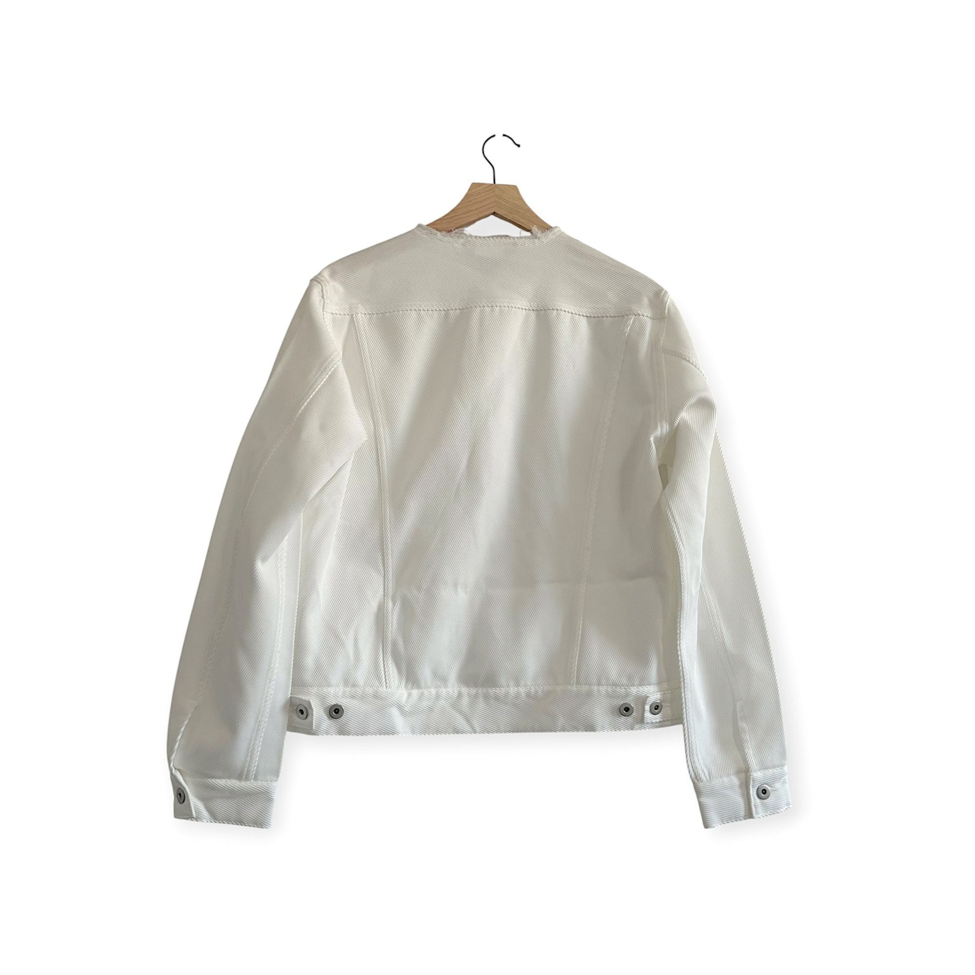 Comme des Garcons Black BLACK CdG SS23 collarless shirt jacket (1K-J026) – Men’s S Size US S / EU 44-46 / 1 - 2 Thumbnail