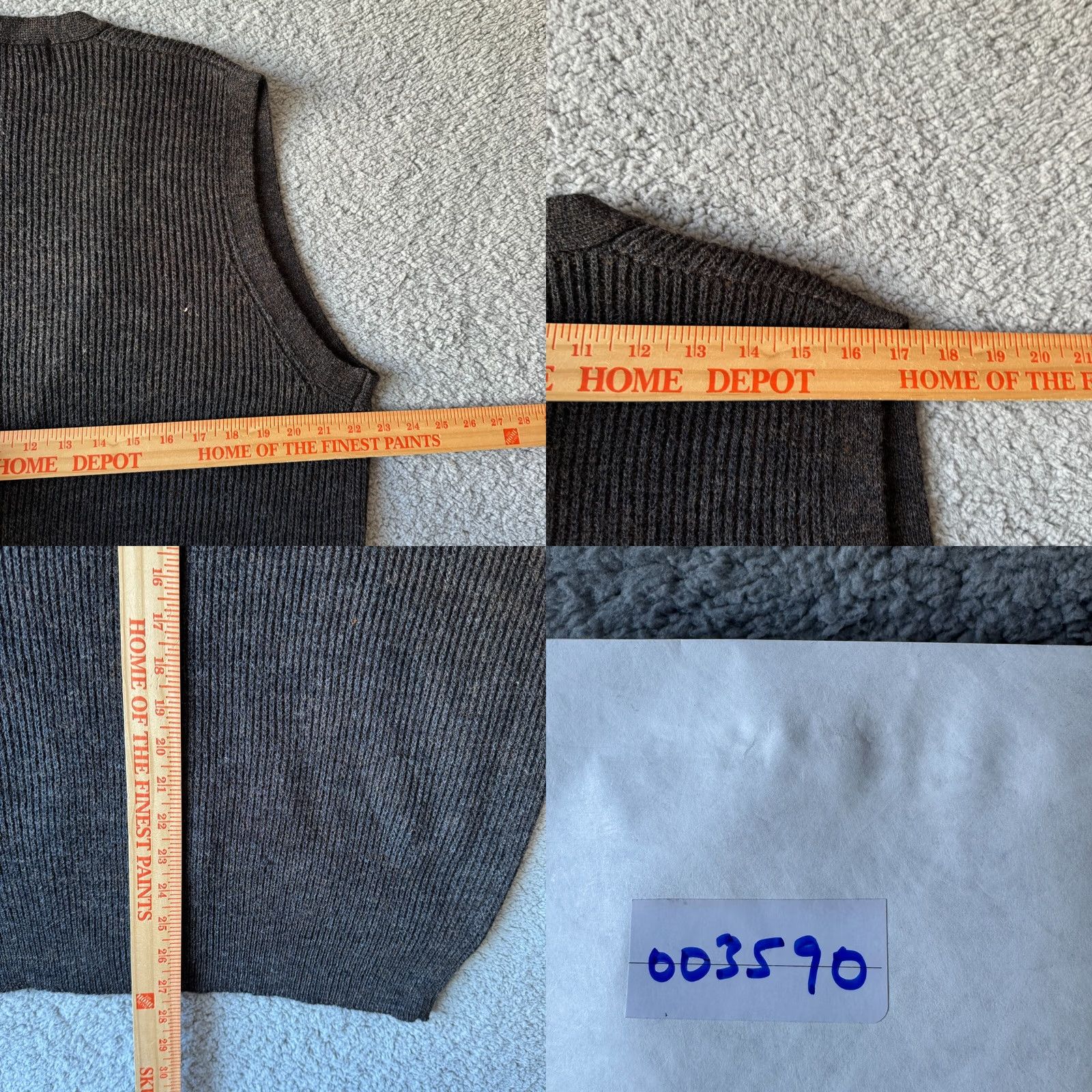 Vintage VINTAGE Claybrooke Sweater Mens Medium Brown Vest Wool Blend V Neck Golf Grandpa Size US M / EU 48-50 / 2 - 8 Thumbnail