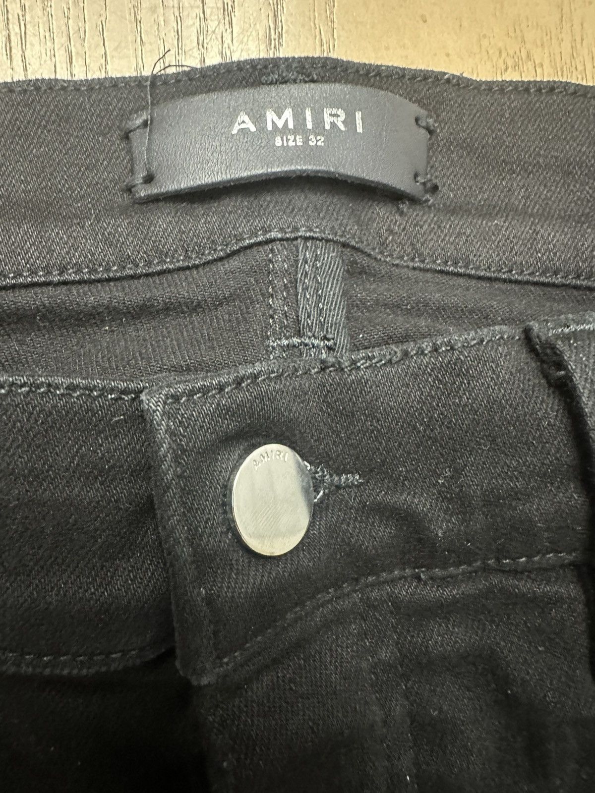 Amiri ❌ Amiri Jeans Black Skinny Men’s Size 32 Size US 32 / EU 48 - 4 Thumbnail