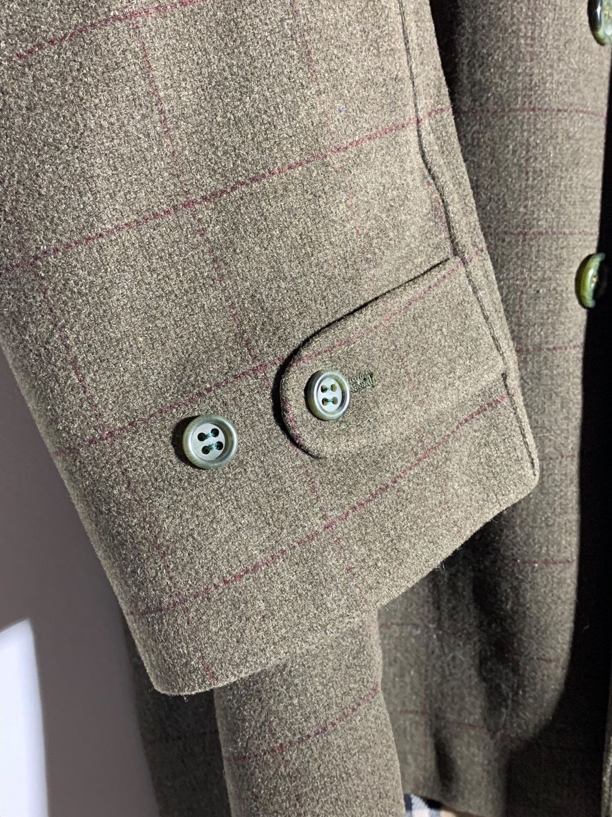 Burberry × Vintage Burberrys Wool Coat Size US L / EU 52-54 / 3 - 17 Thumbnail